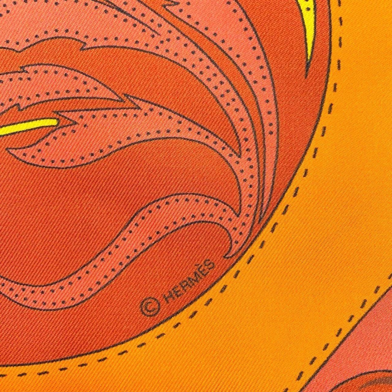 Hermes Hermès Maxi Twilly Twill Silk Scarf Festival Des Amazones 22 Size ONE SIZE - 7 Thumbnail
