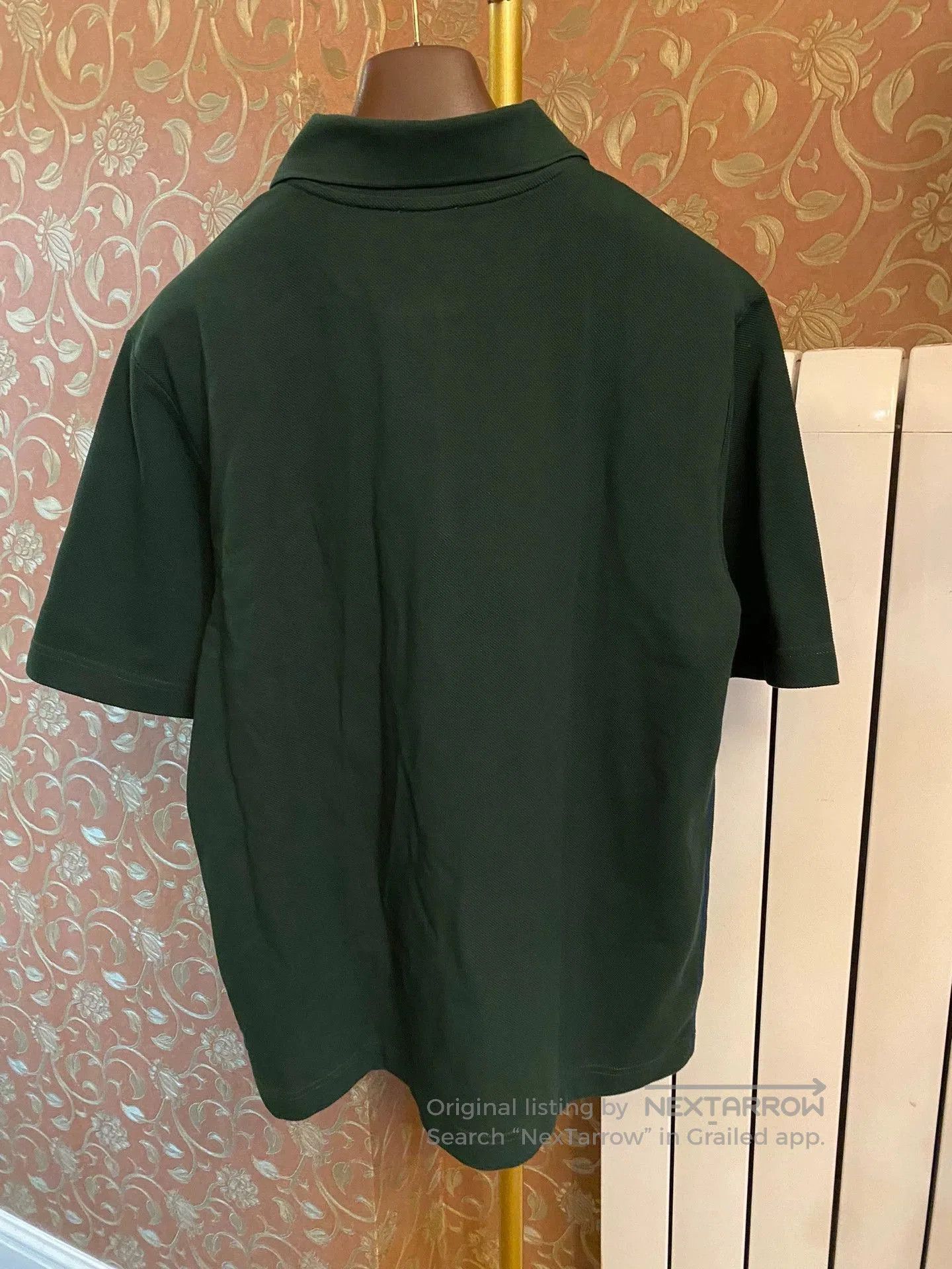Burberry Green Short Sleeve Polo Shirt. Size US M / EU 48-50 / 2 - 5 Thumbnail