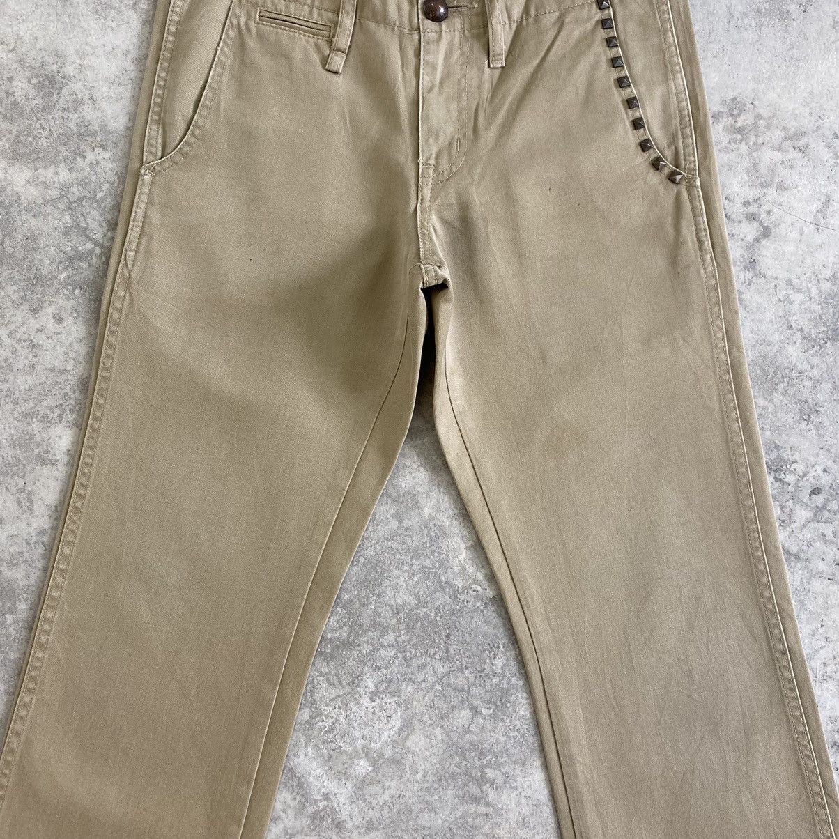 Vanquish Vanquish Made In Japan Studded Flared Chino Pants Size US 30 / EU 46 - 5 Thumbnail