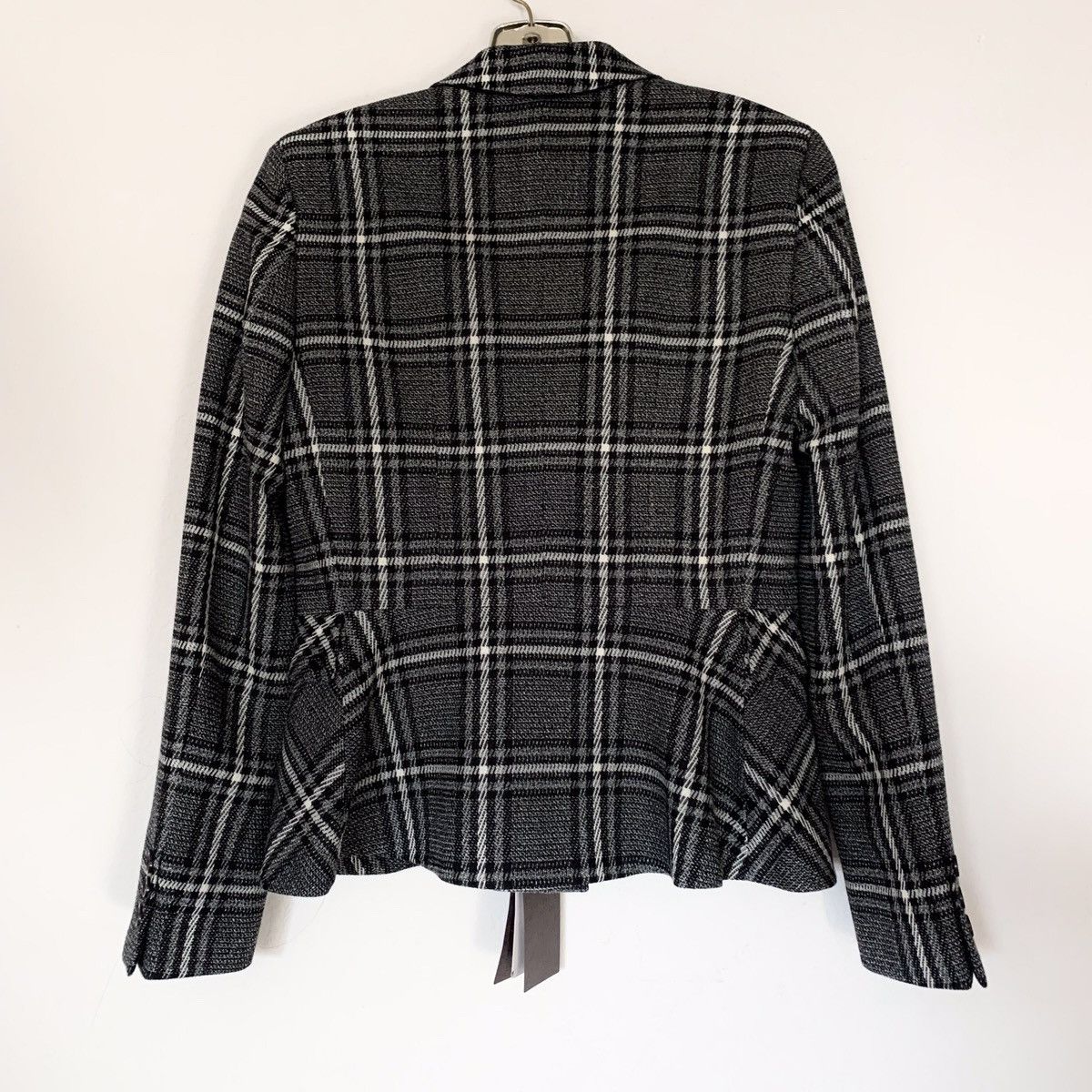 Gucci Gucci plaid wool blazer peplum Size S / US 4 / IT 40 - 8 Thumbnail