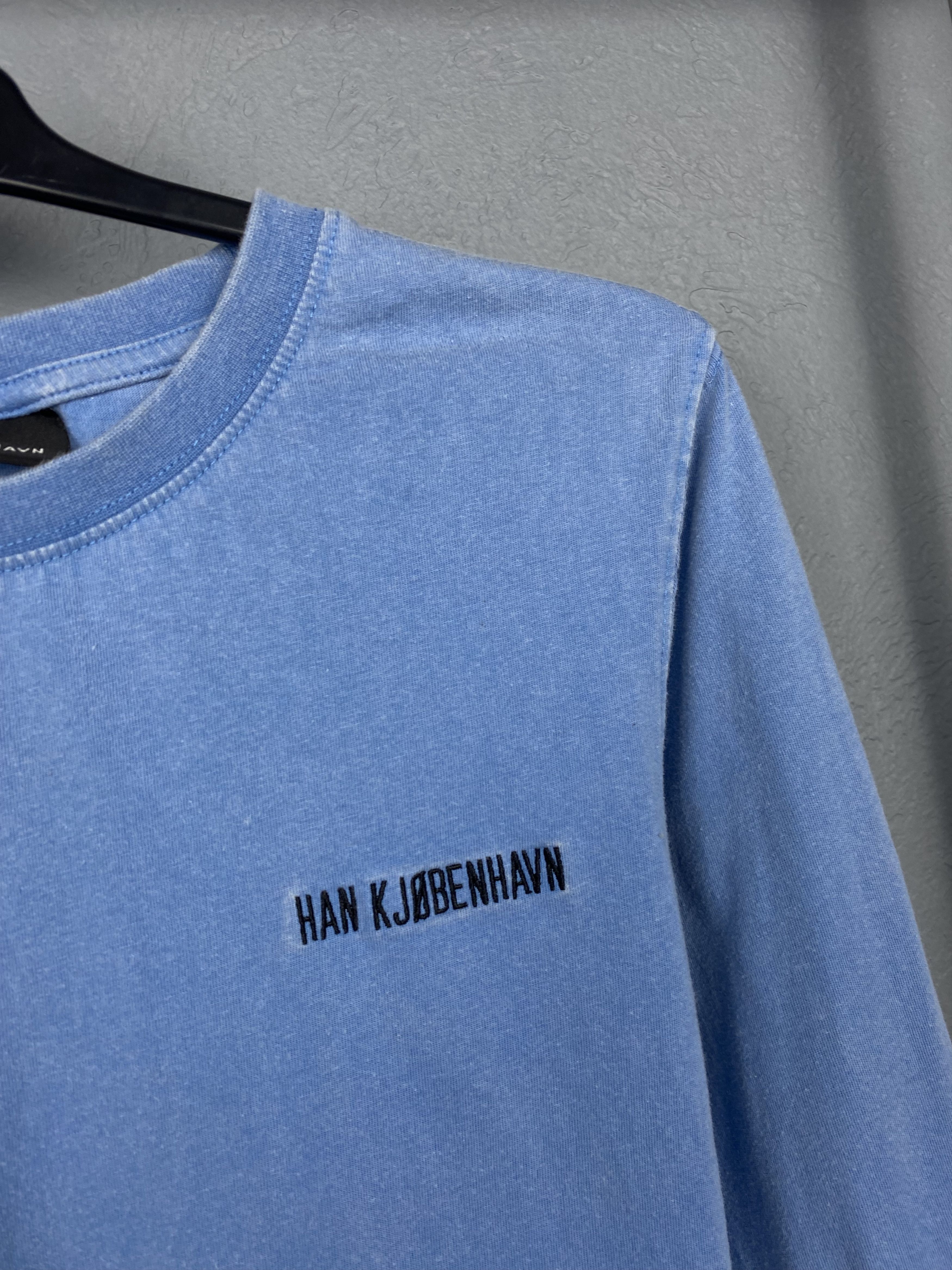 Han Kjobenhavn Han Kjobenhavn Logo Long Sleeve T-Shirt Y2K Tee Size US XS / EU 42 / 0 - 3 Thumbnail