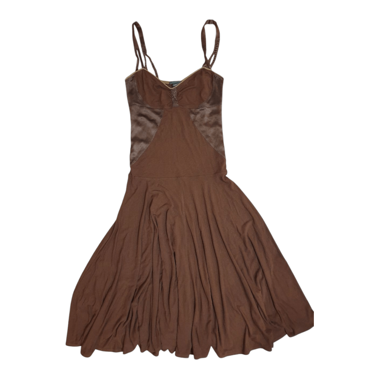 DKNY DKNY cinnamon brown midi dress spaghetti straps sz M Size M / US 6-8 / IT 42-44 - 1 Thumbnail