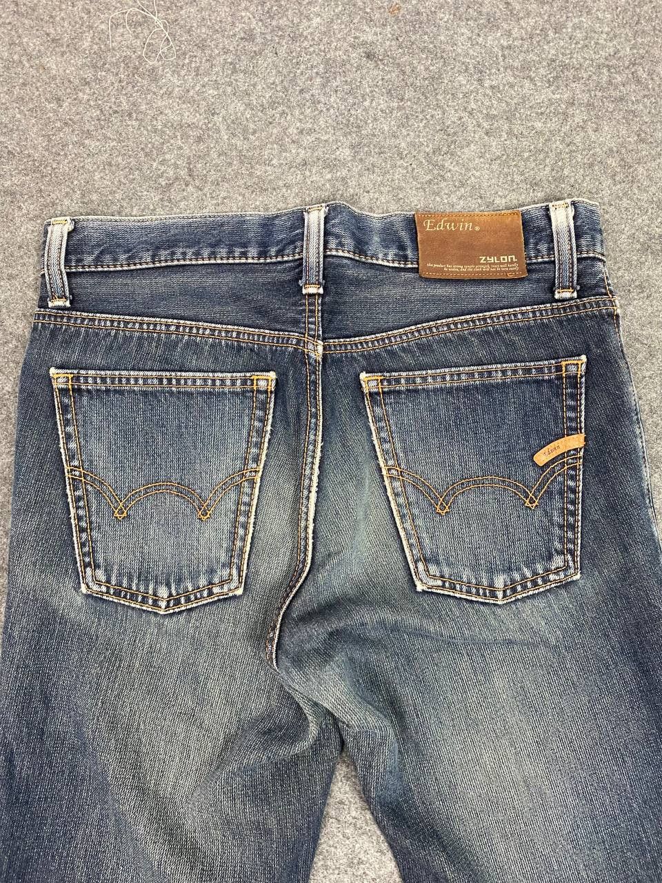 Edwin vintage dwin zylon bootcut flare denim nice design Size US 33 - 3 Thumbnail