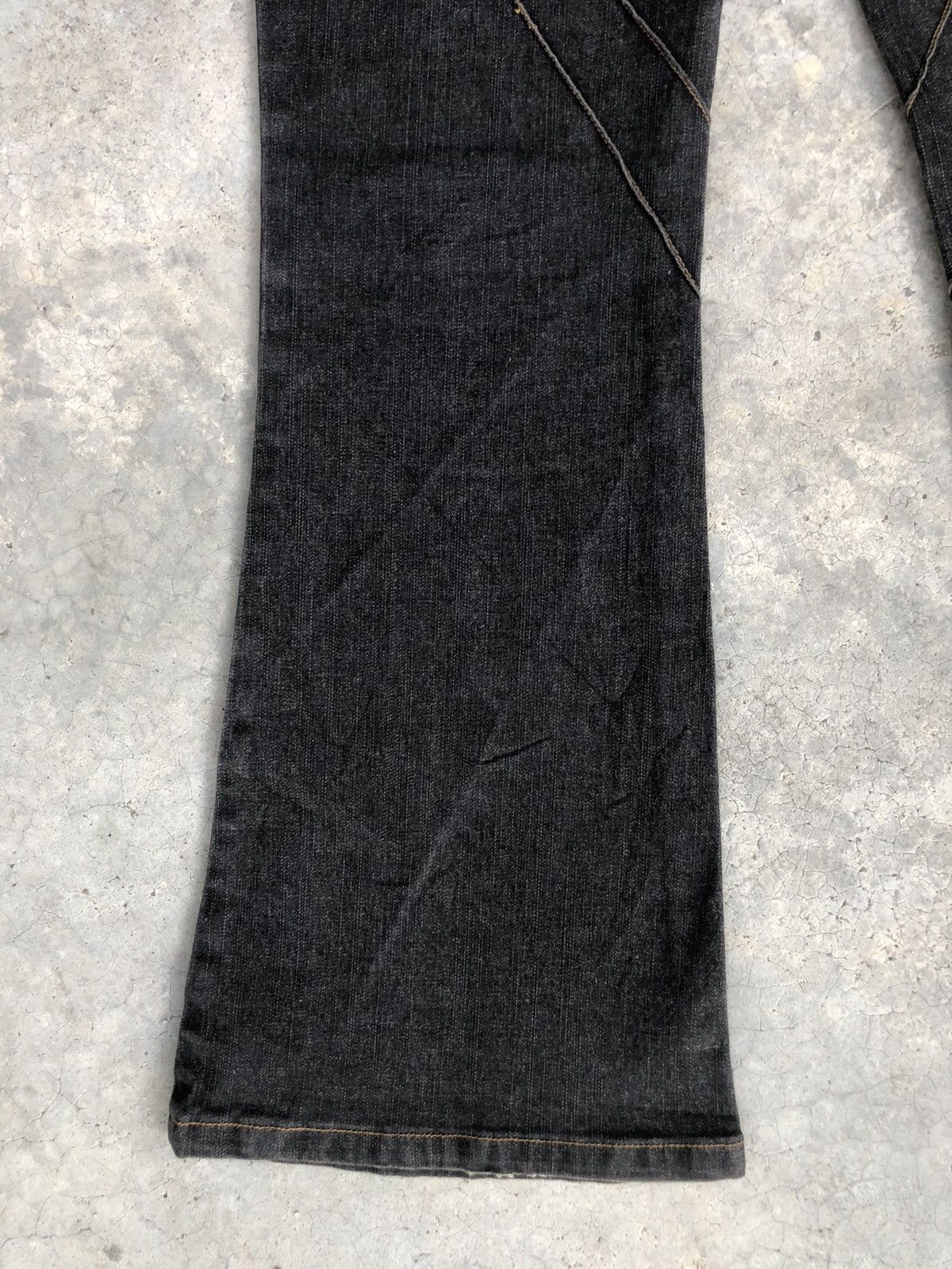 Vintage Japanese Playchess Flared Jeans Distressed Jeans Size US 32 / EU 48 - 11 Thumbnail