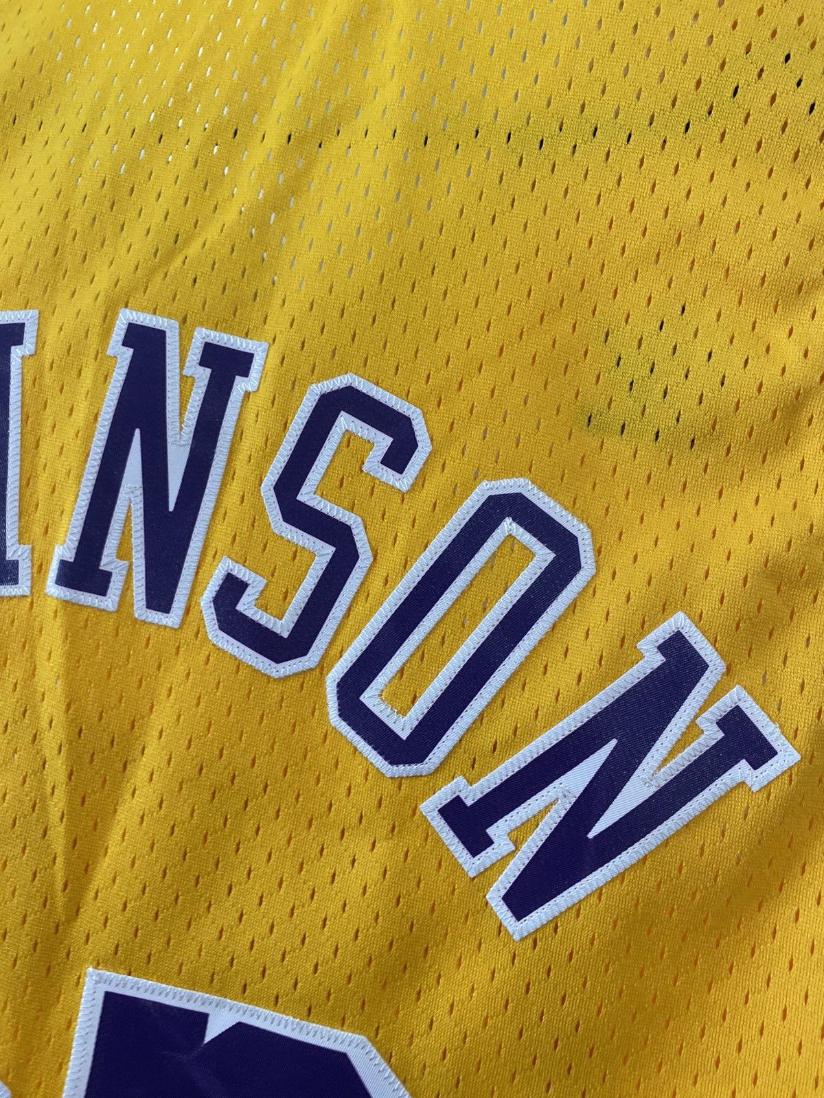 Adidas Adidas Originals Los Angeles Lakers Johnson Swingman Jersey Size US L / EU 52-54 / 3 - 15 Thumbnail
