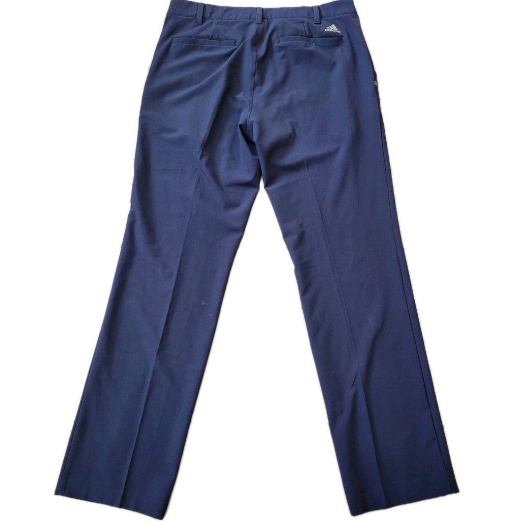 Adidas Adidas Navy Polyester Spandex Blend Slim-Fit Golf Pant 32/32 Size US 32 / EU 48 - 7 Thumbnail