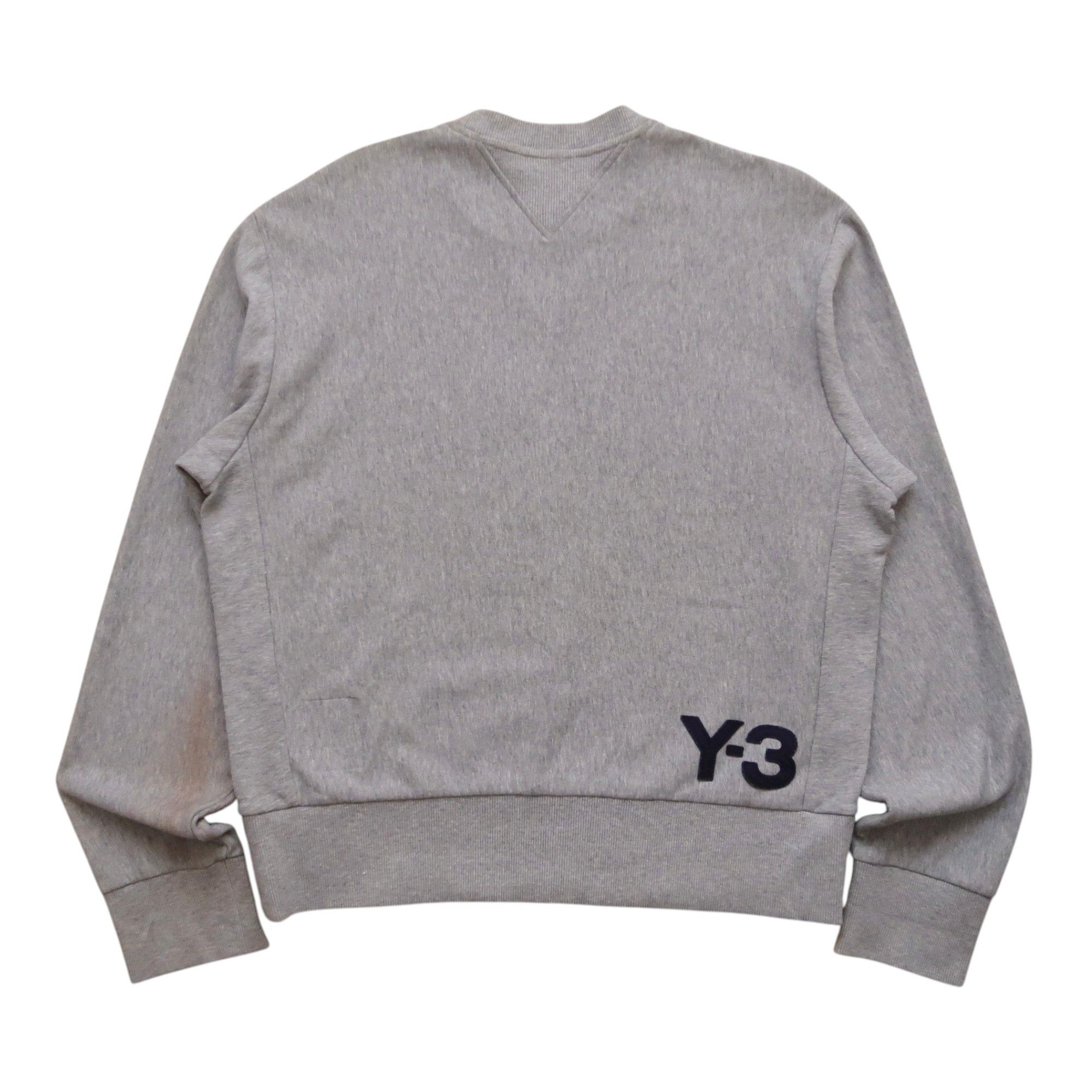 Y-3 2004 Yohji Yamamoto Y-3 Double V Heavy Sweatshirt Patchwork Size US M / EU 48-50 / 2 - 1 Thumbnail