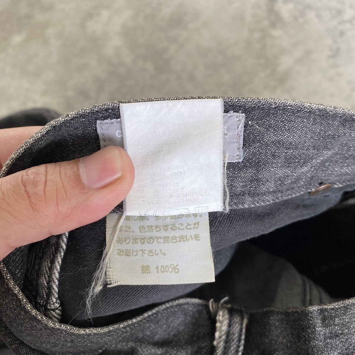 Comme des Garcons Homme 1990’s CdG Homme Wide Smoky Black Denim Jeans Size US 29 - 21 Thumbnail