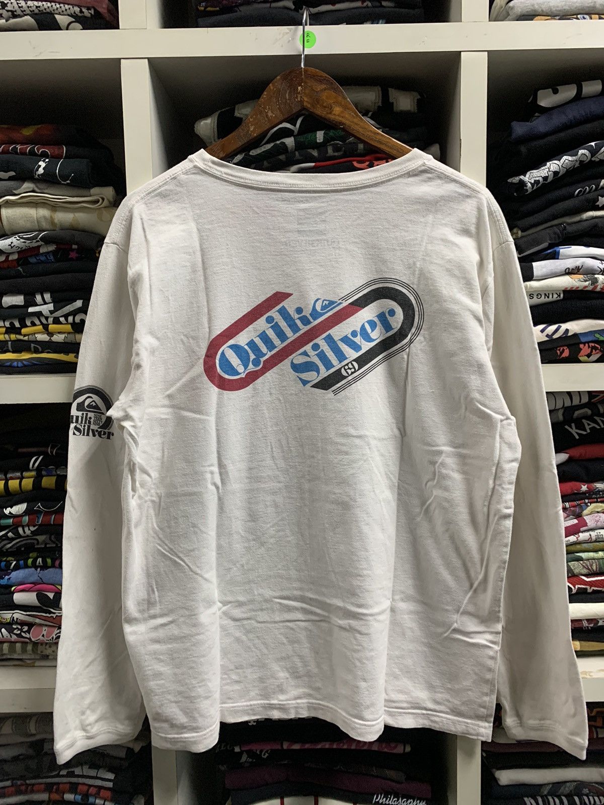 Quiksilver × Vintage Quiksilver big logo shirt Size US XL / EU 56 / 4 - 8 Thumbnail