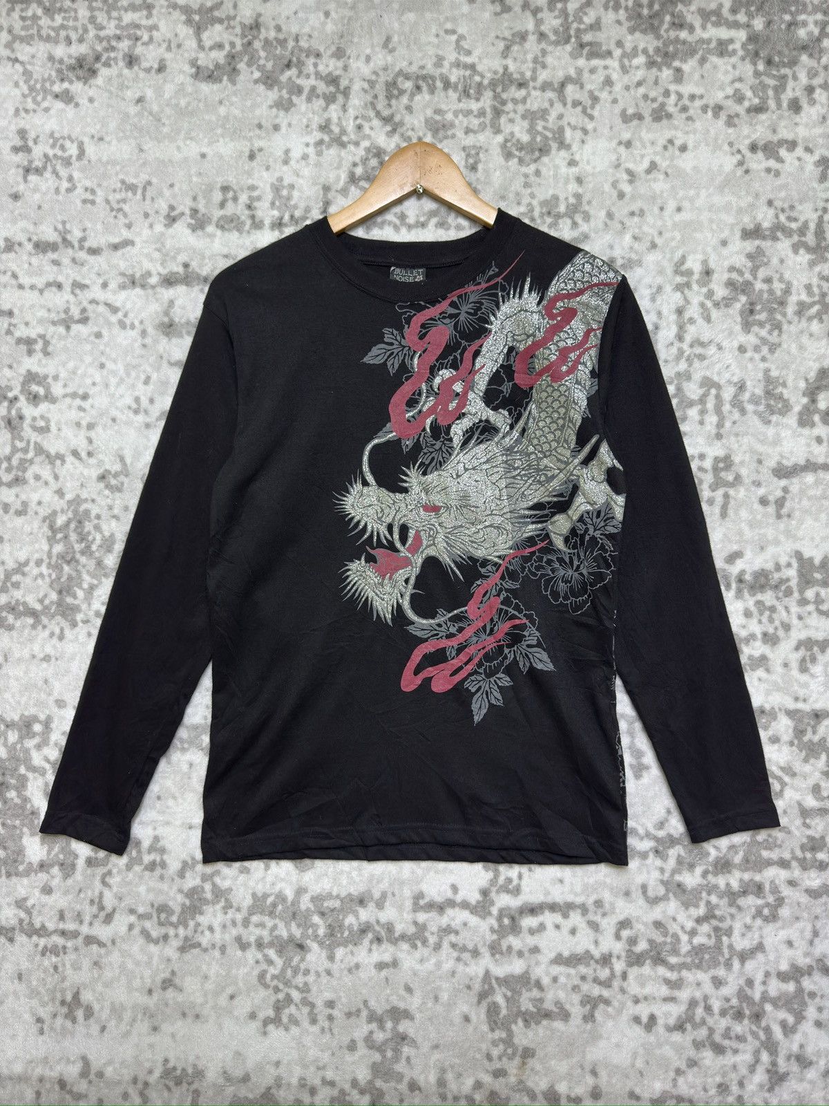 Bullet Noise Japan Dragon Graphic Print Overprint
