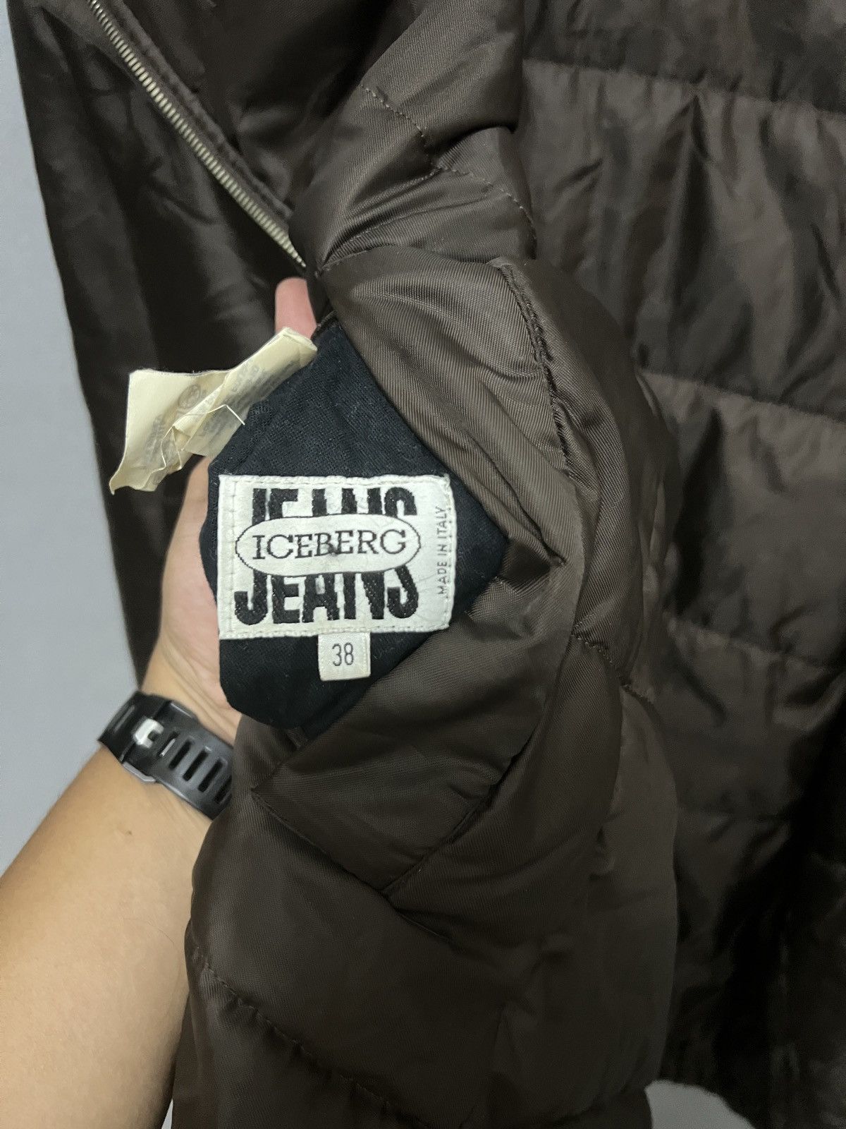 Iceberg 605. Vintage Iceberg Reversible Puffer Jacket Brown Size US L / EU 52-54 / 3 - 8 Thumbnail