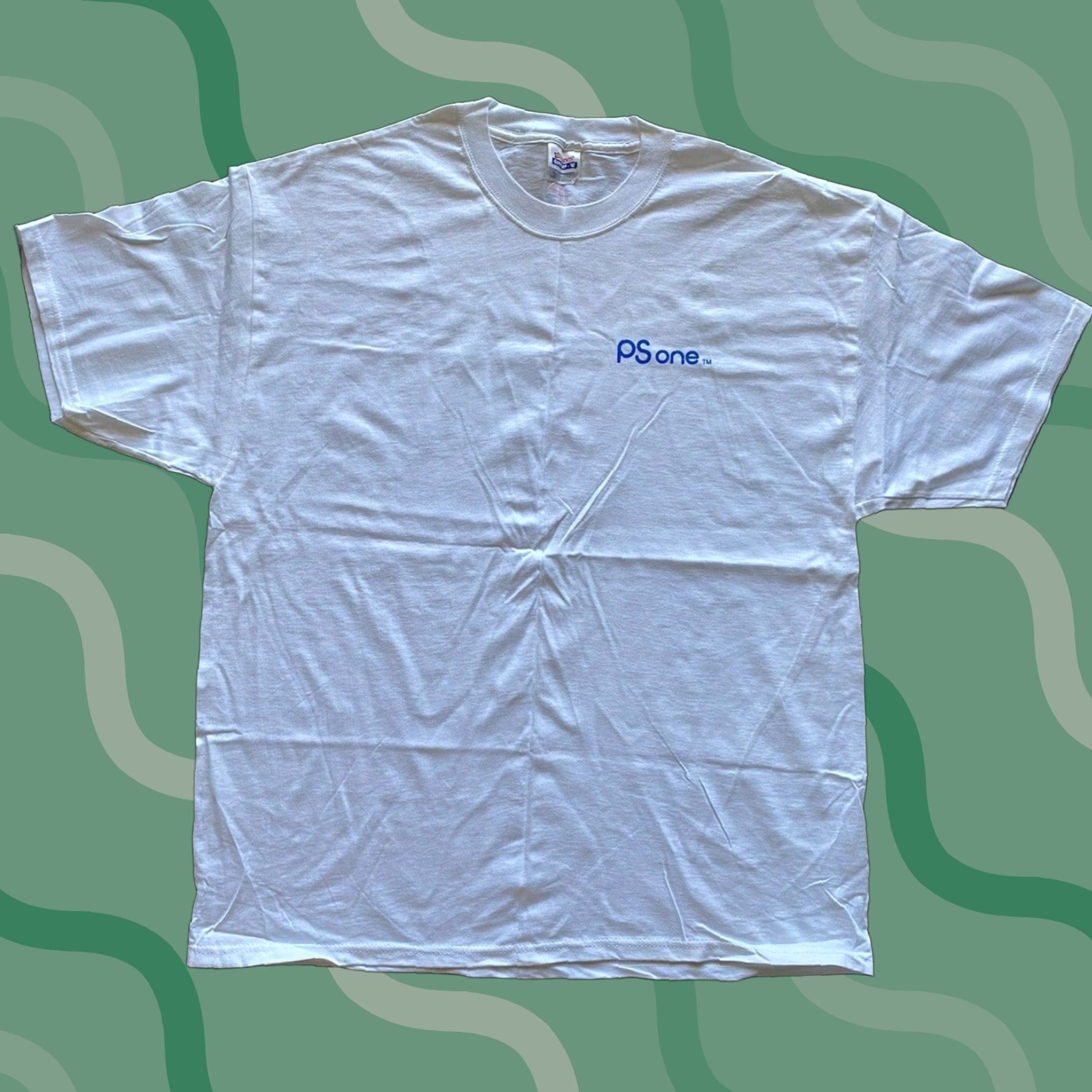 VINTAGE Hanes PS One Logo T Shirt Men’s XL White