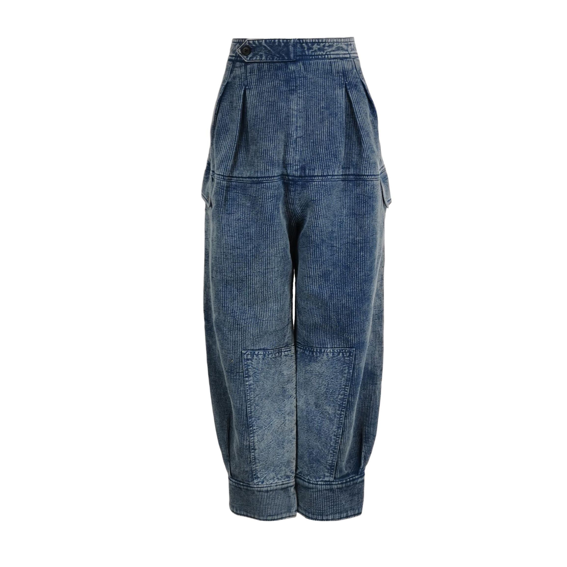 Louis Vuitton Louis Vuitton Striped Cotton Pants Size FR 42 Size 30" / US 8 / IT 44 - 1 Thumbnail