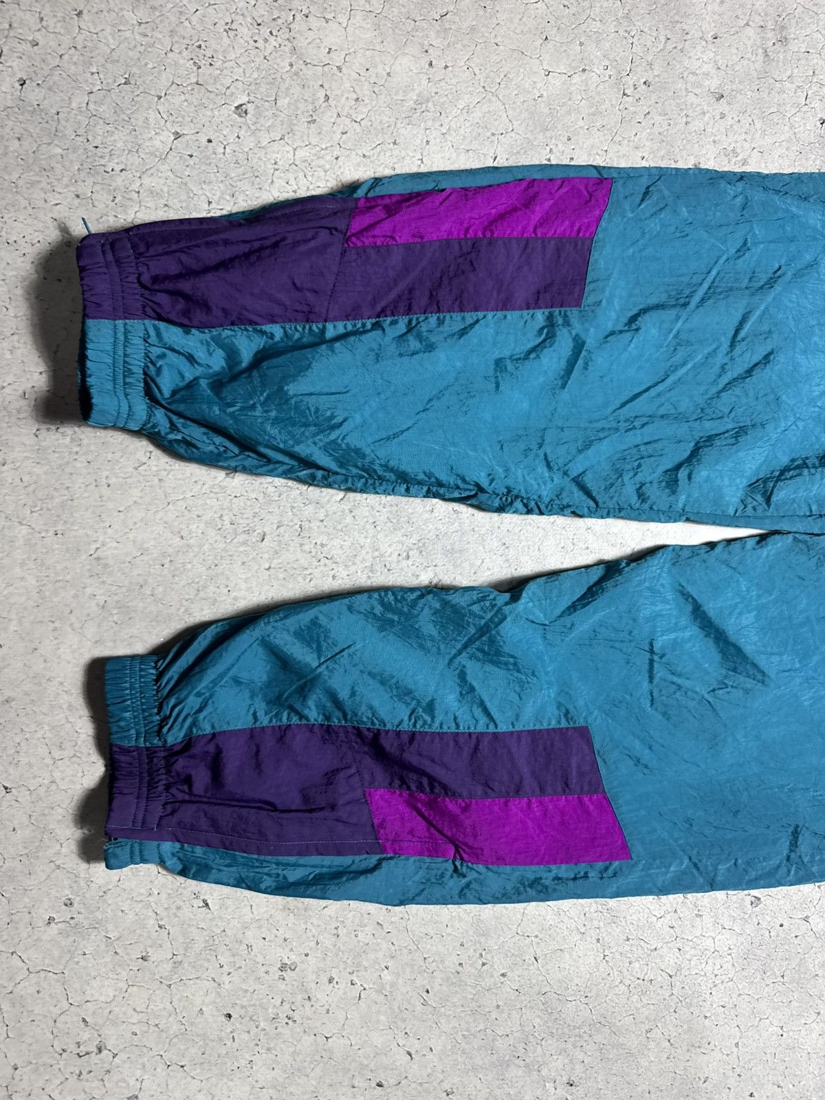 Nike Nike Vintage 80’s 90’s Nylon Track Suit Jacket & Pants Y2K Size US L / EU 52-54 / 3 - 12 Thumbnail