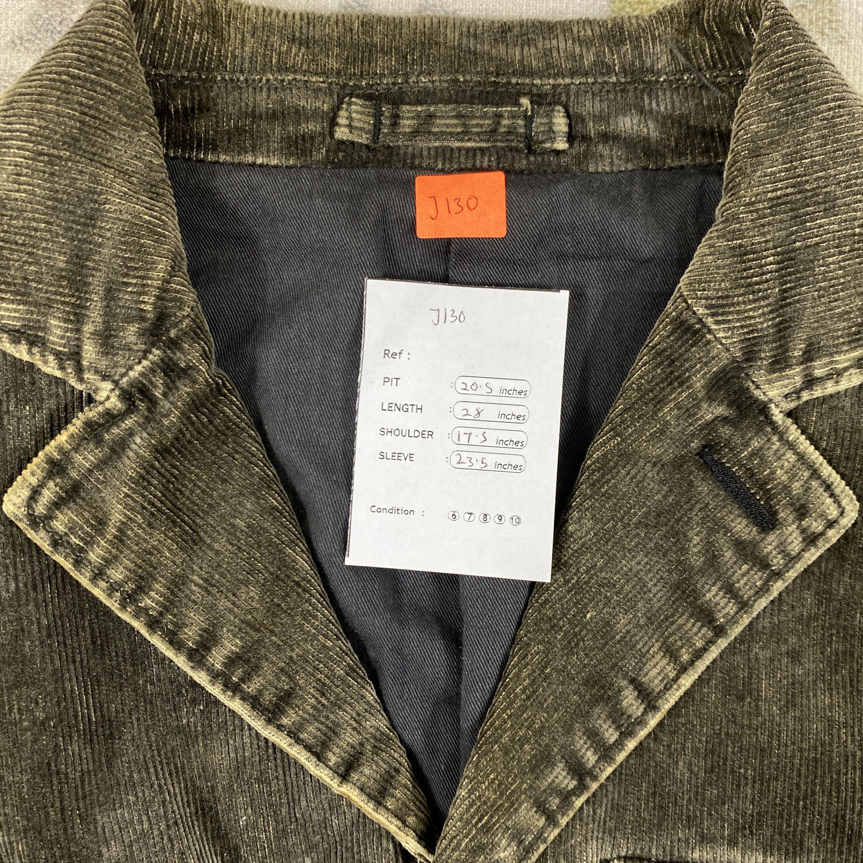 PPFM PPFM Corduroy Jacket -J130 Size US S / EU 44-46 / 1 - 4 Thumbnail
