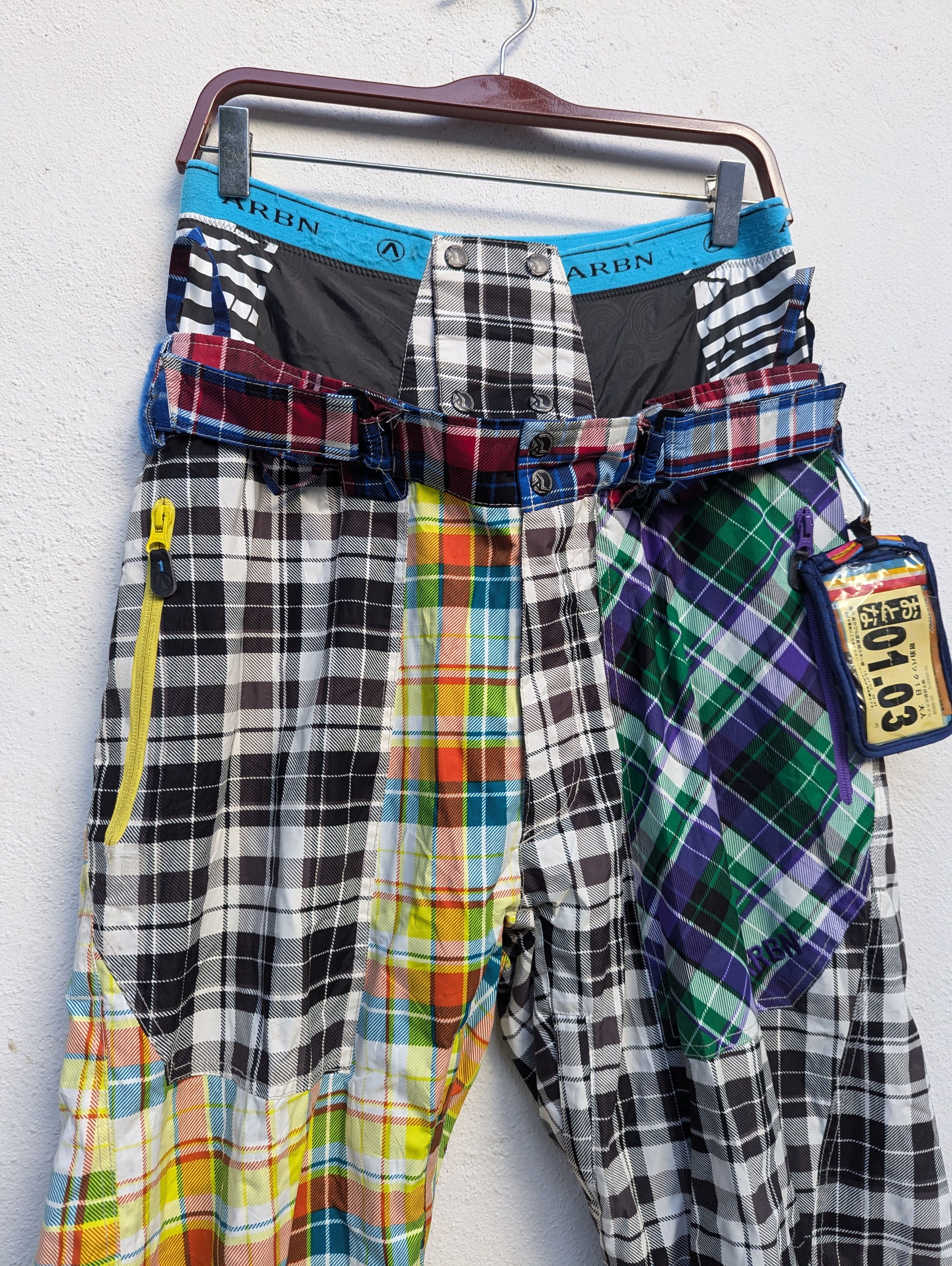 Bonfire Outerwear ARBN SNOWBOARD WARRIOR OF FREEDOM MULTICOLOR PANTS Size US 34 / EU 50 - 4 Thumbnail