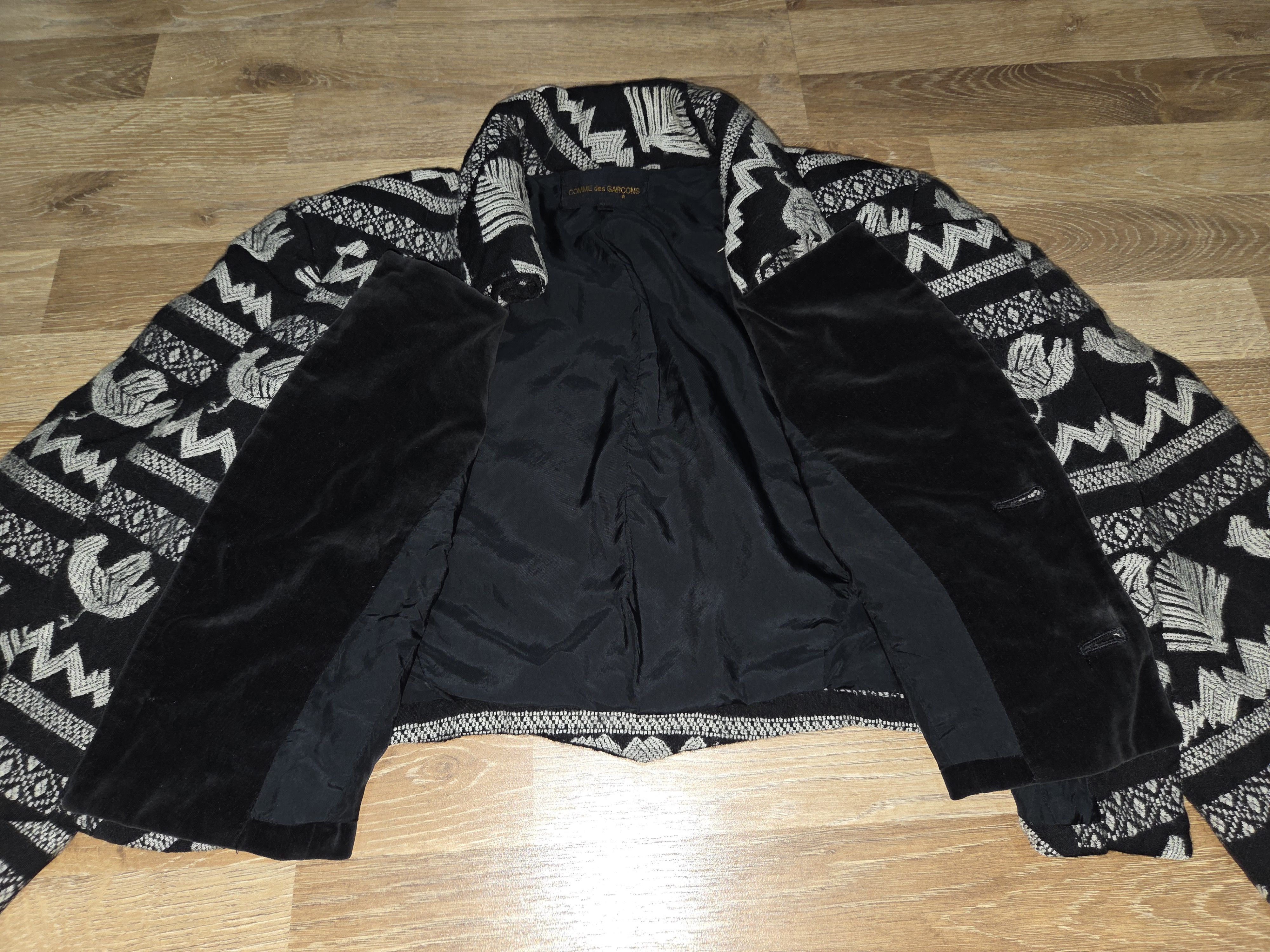 Comme des Garcons × Japanese Brand Vintage Comme Des Garcons CDG Japan Embroidered Short Jacket Size M / US 6-8 / IT 42-44 - 9 Thumbnail