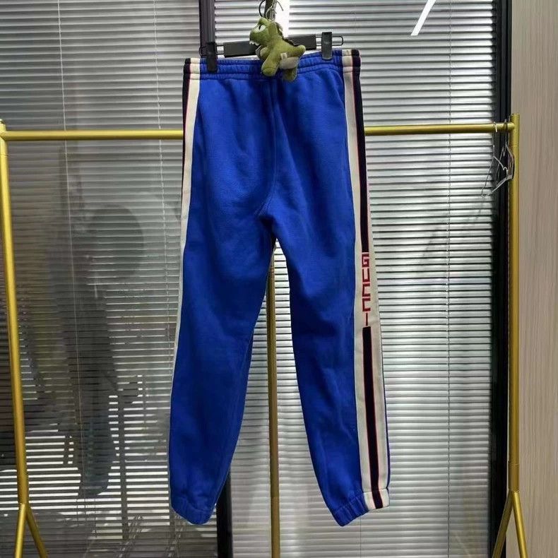 Gucci Gucci Size XS Blue side logo sweatpants size XS 2501-Nextar Size US 28 / EU 44 - 3 Thumbnail