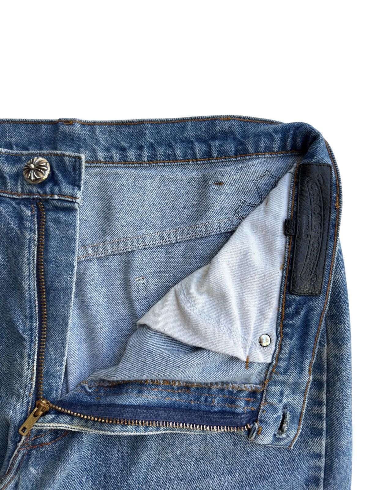 Chrome Hearts Chrome Hearts Flooded Patched 517 Levi’s Denim Jeans Size US 36 / EU 52 - 8 Thumbnail