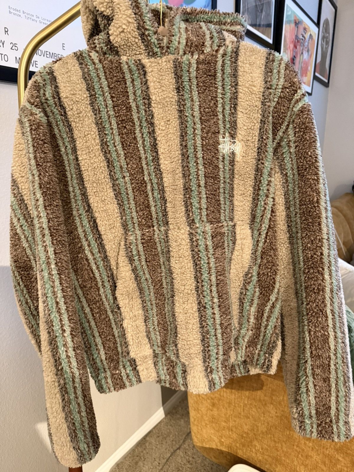 Stussy Stussy Sherpa Hoody Size Small Size US S / EU 44-46 / 1 - 1 Thumbnail