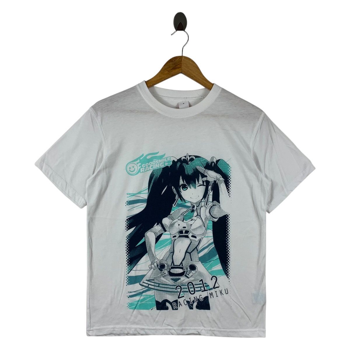 Anime × Japanese Brand HATSUNE MIKU Racing miku goodsmile racing japanese anime tee Size US S / EU 44-46 / 1 - 1 Thumbnail