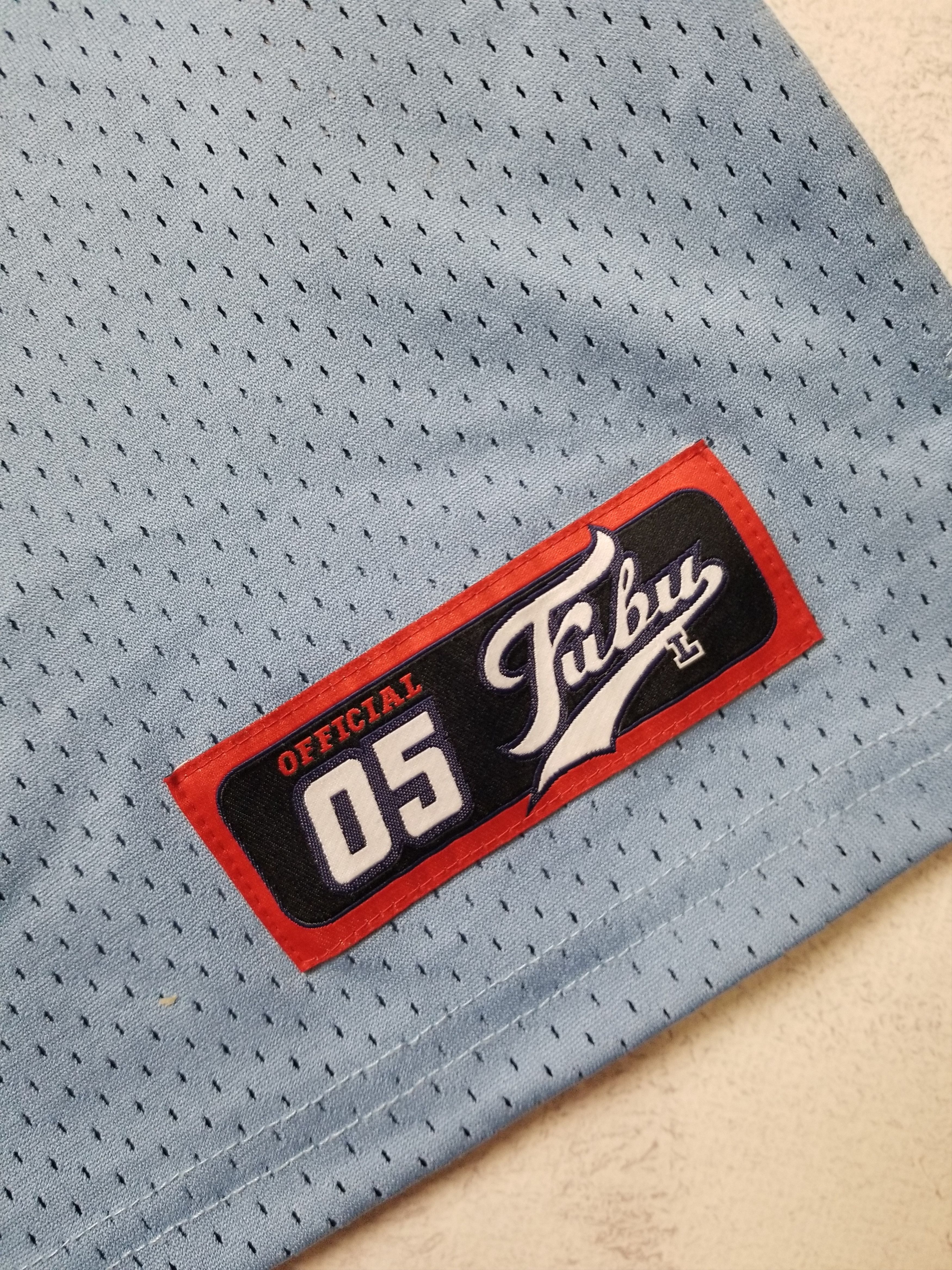 Fubu Fubu Jersey Blue 05 Champions Y2K Baggy Hip Hop Stripe Size US L / EU 52-54 / 3 - 5 Thumbnail