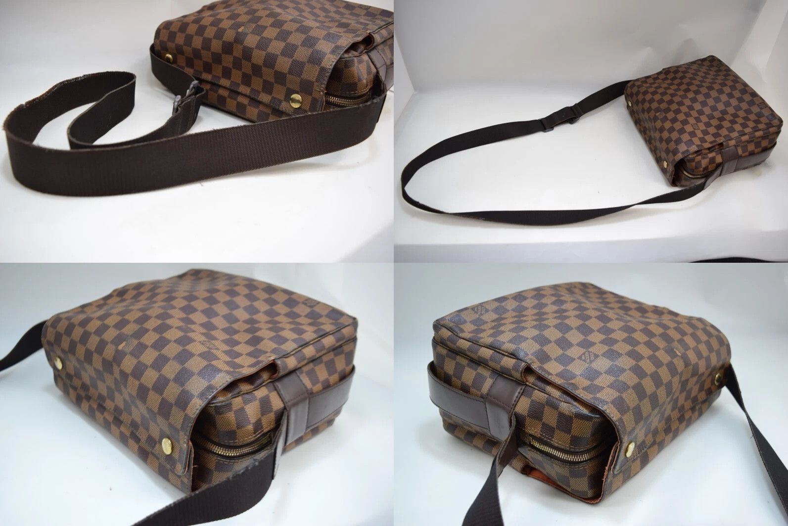 Louis Vuitton Louis Vuitton Naviglio Crossbody Bag in Damier Ebene Size ONE SIZE - 5 Thumbnail