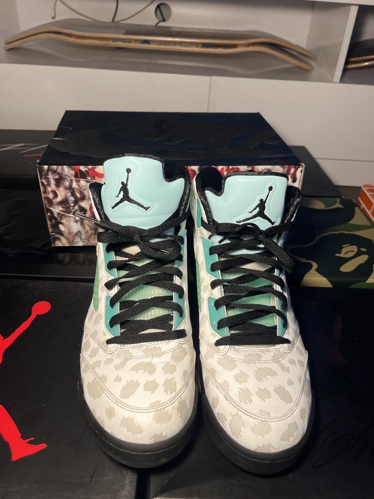 Jordan Brand Jordan 5 retro island green Size US 11 / EU 44 - 3 Thumbnail
