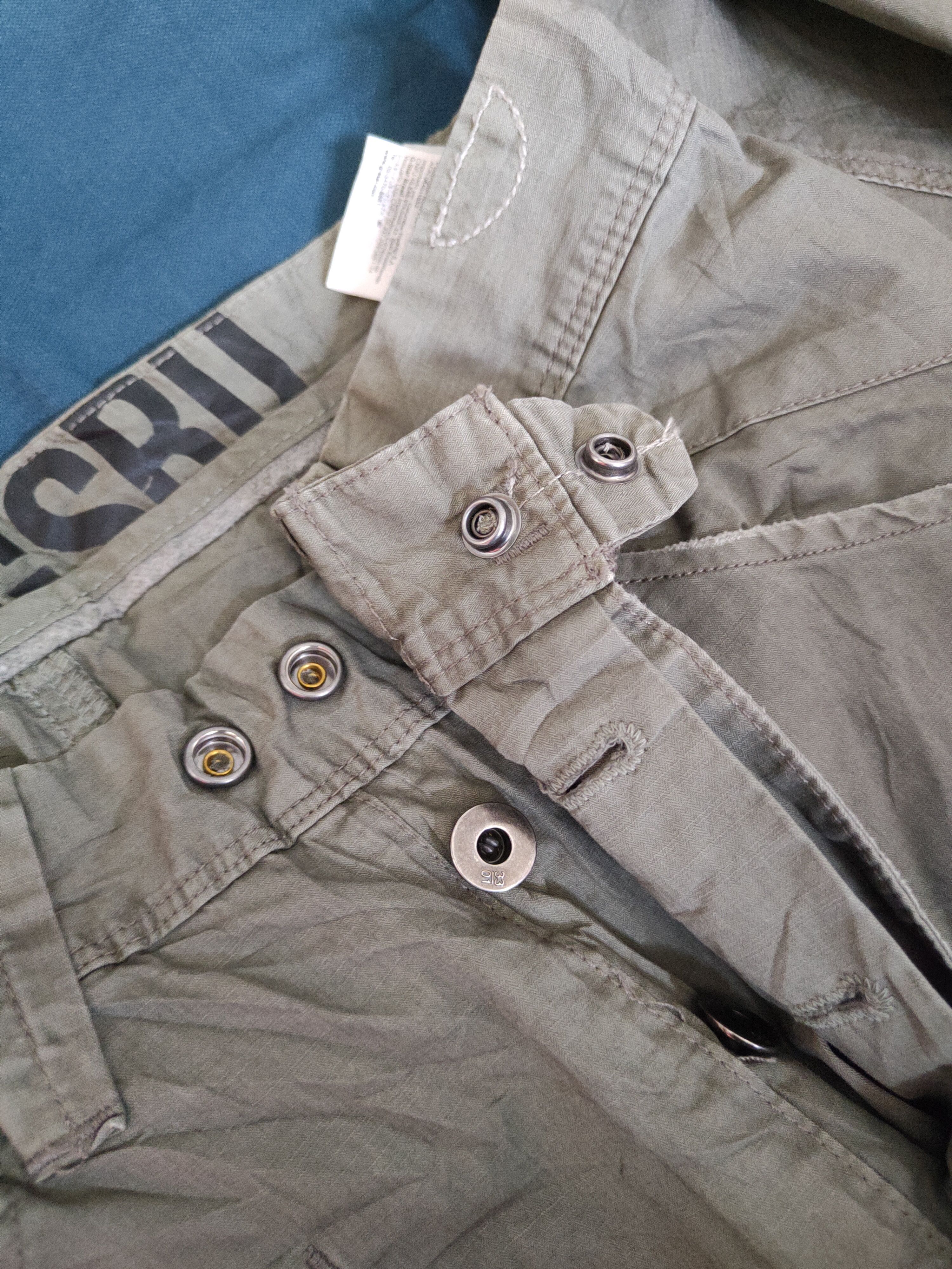 G-Star G-star Raw Olive Multipocket Tactical Cargo Pants #S1318DL Size US 28 / EU 44 - 15 Thumbnail