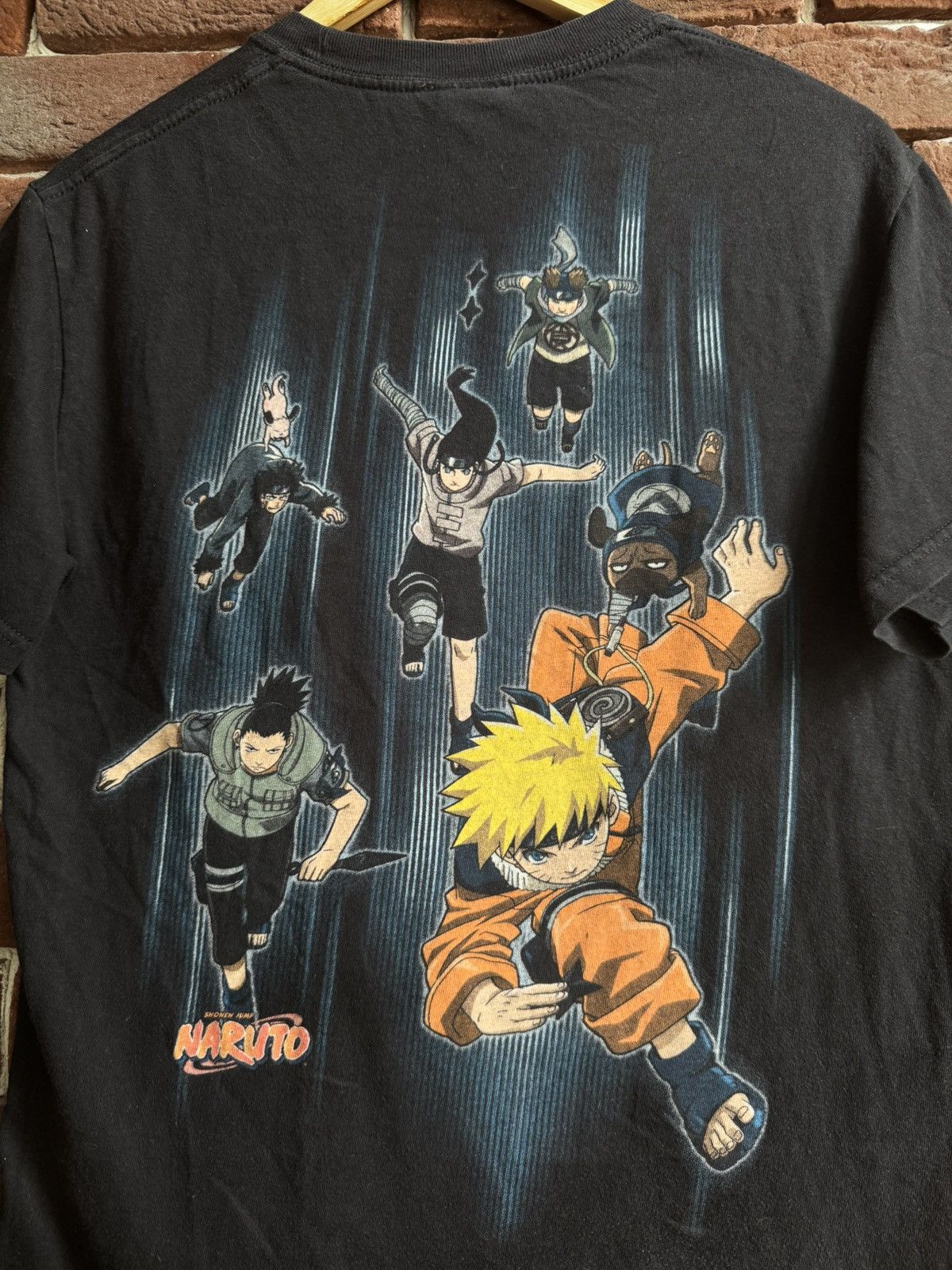 Vintage Rare 00s Vintage 2002 Naruto Masashi Kishimoto Anime TShirt Size US S / EU 44-46 / 1 - 4 Thumbnail