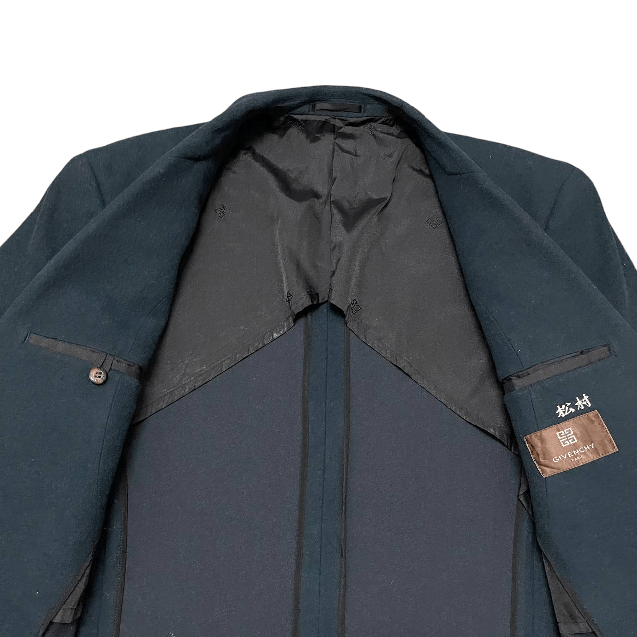 Givenchy Vintage Givenchy Paris Wool Coat Blazer Size US L / EU 52-54 / 3 - 8 Thumbnail