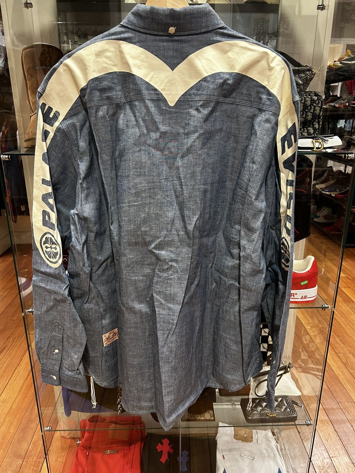 Evisu × Palace Palace X Evisu Button Up Shirt Size US XL / EU 56 / 4 - 2 Thumbnail
