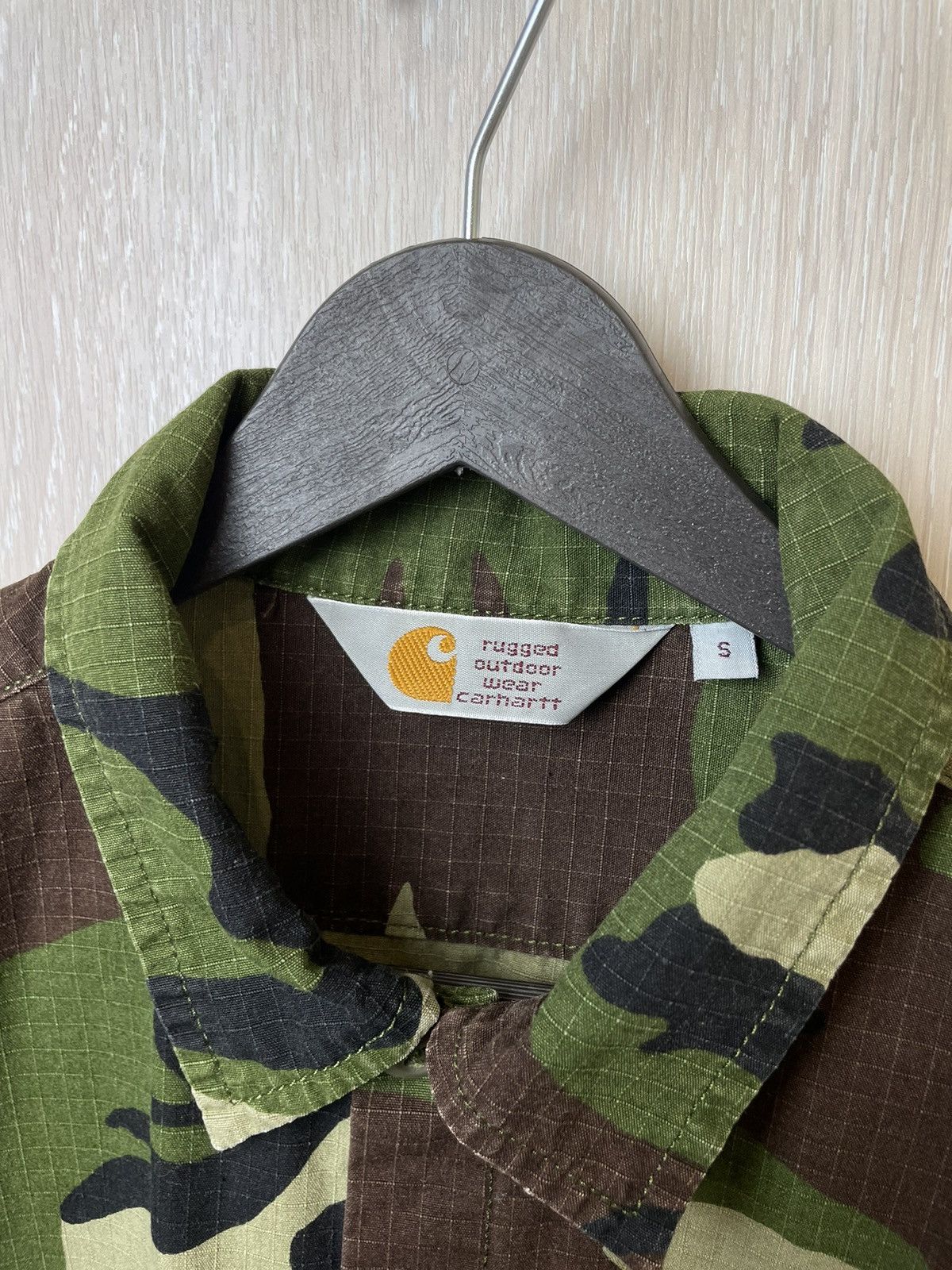 Carhartt Wip Carhartt Wip Mission Camo Shirt Size US S / EU 44-46 / 1 - 6 Thumbnail