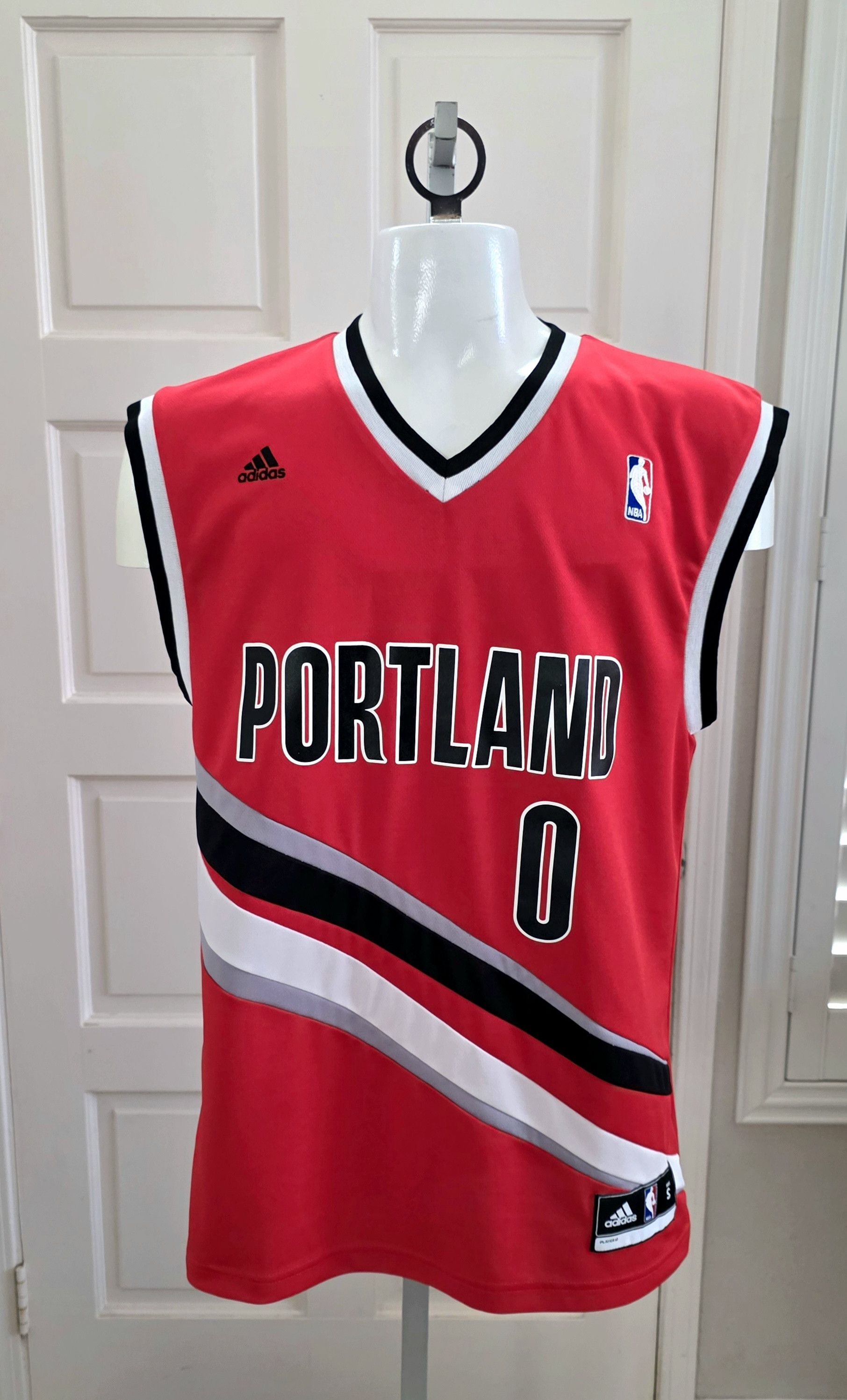 Adidas Portland Trail Blazers Damian Lillard #0 Swingman NBA