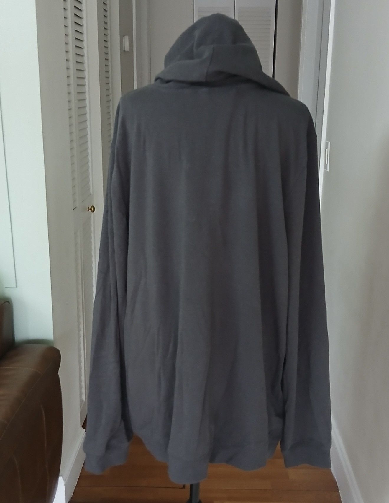 Other SKIMS Men's Dark Charcoal Hoodie - Pullover Drawstring Size US XL / EU 56 / 4 - 8 Thumbnail
