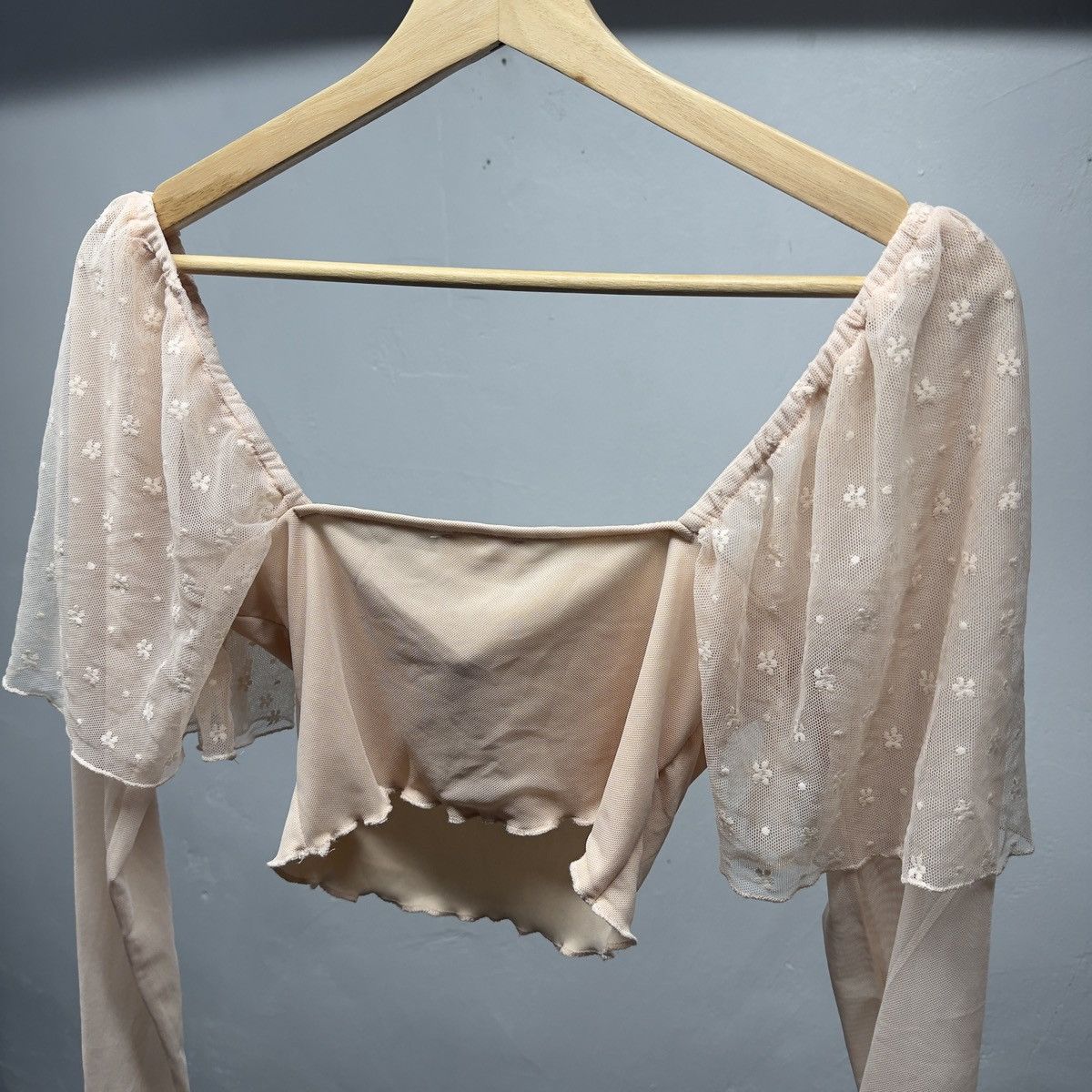 Vintage Vintage Lace Bow Corset Top ERD Grunge Size L / US 10 / IT 46 - 5 Thumbnail