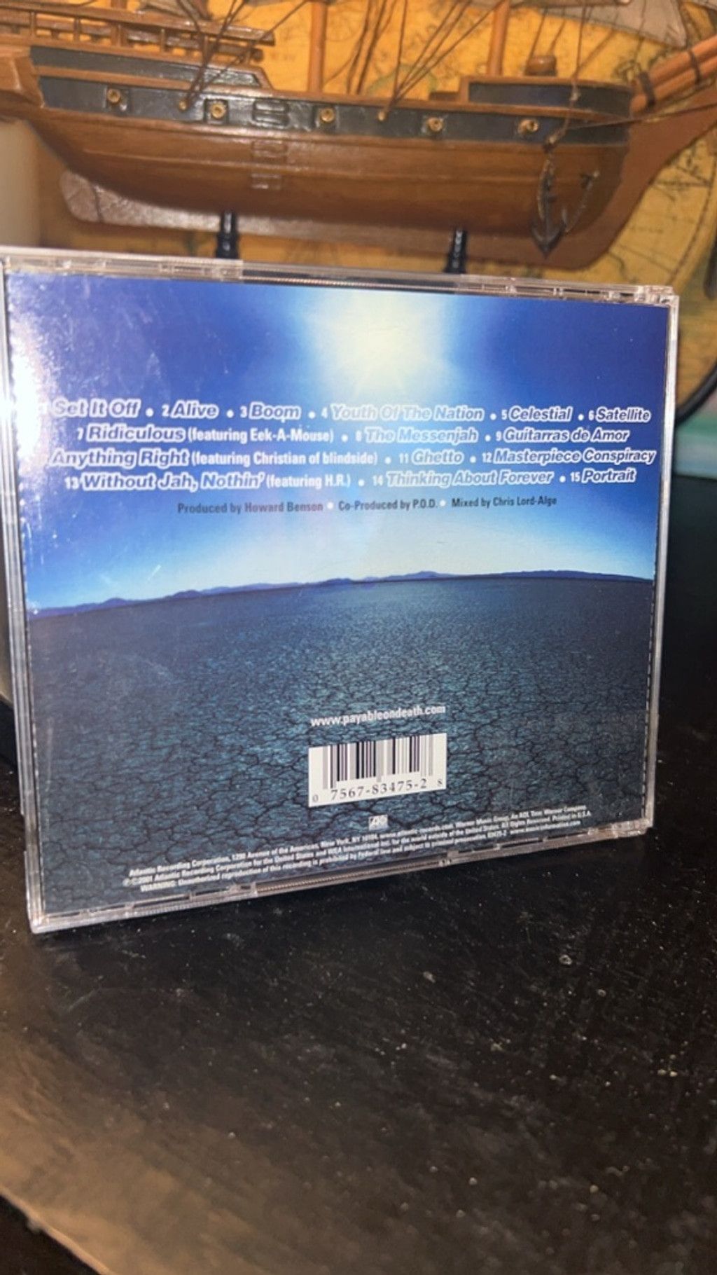 Other Unisex P.O.D. Satellite CD One Size Blue Black Size ONE SIZE - 2 Thumbnail