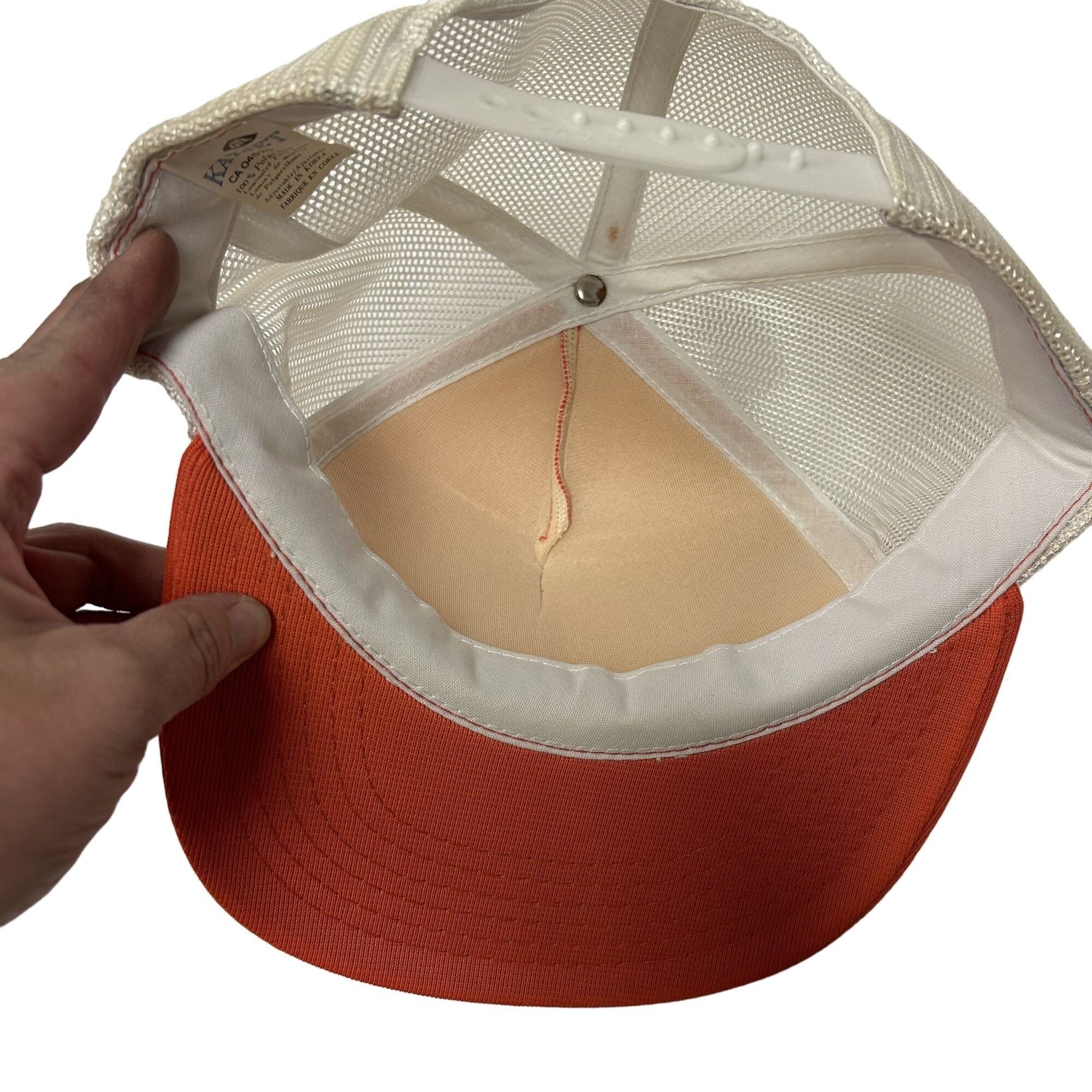 Other NOS 80’s Mesh TRUCKER Hat WOOLLEY BOOGER Drilling Snapback Size ONE SIZE - 4 Thumbnail