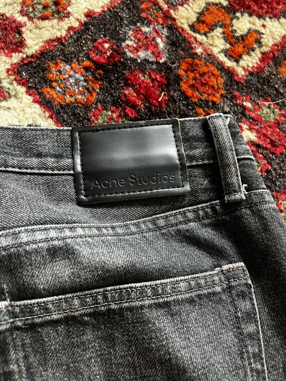 Acne Studios Acne Studios Black Jeans Size US 29 - 3 Thumbnail