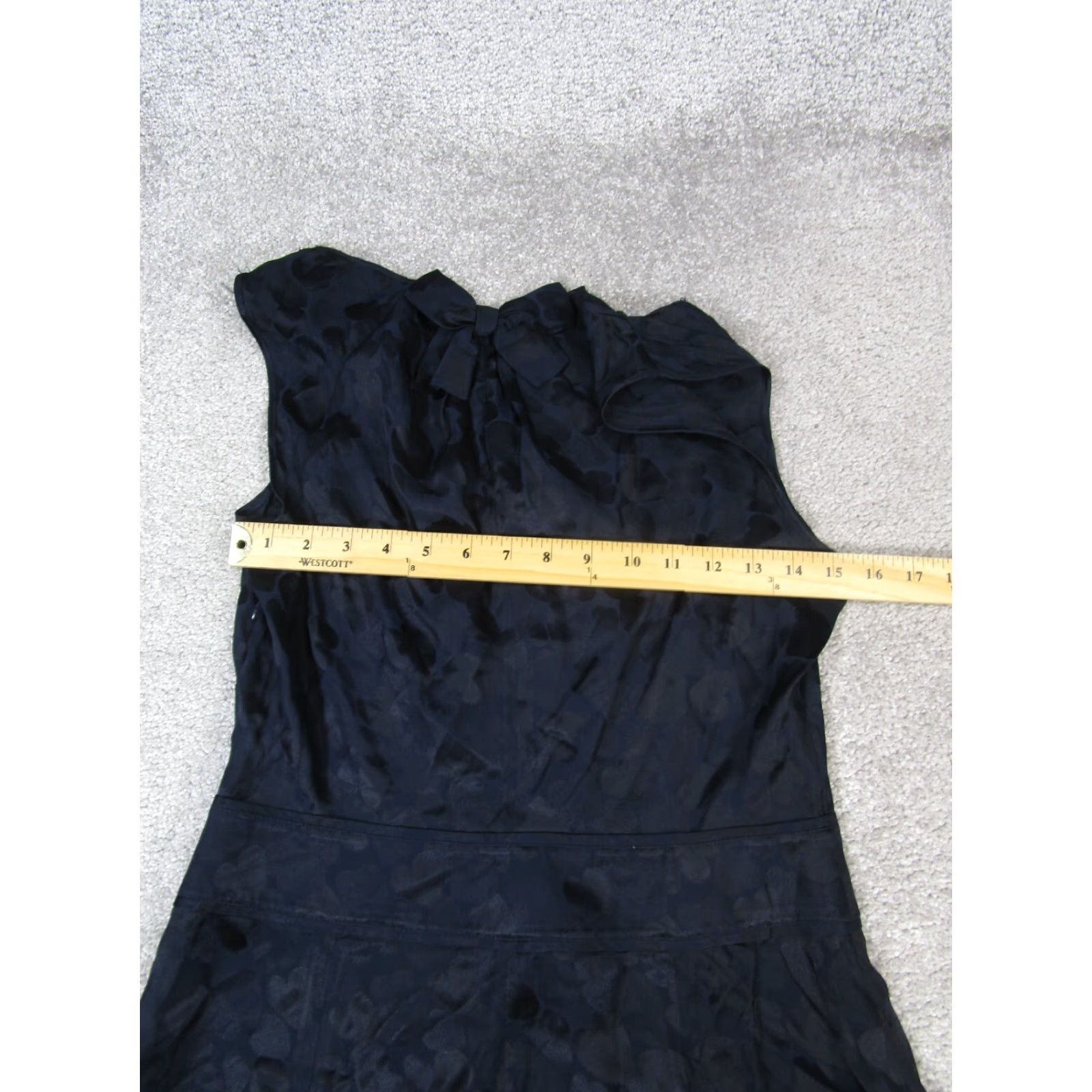Marc Jacobs Marc Jacobs Dress Womens 8 Blue Silk Blend Wrap Sleeveless V-Neck Size M / US 6-8 / IT 42-44 - 6 Thumbnail
