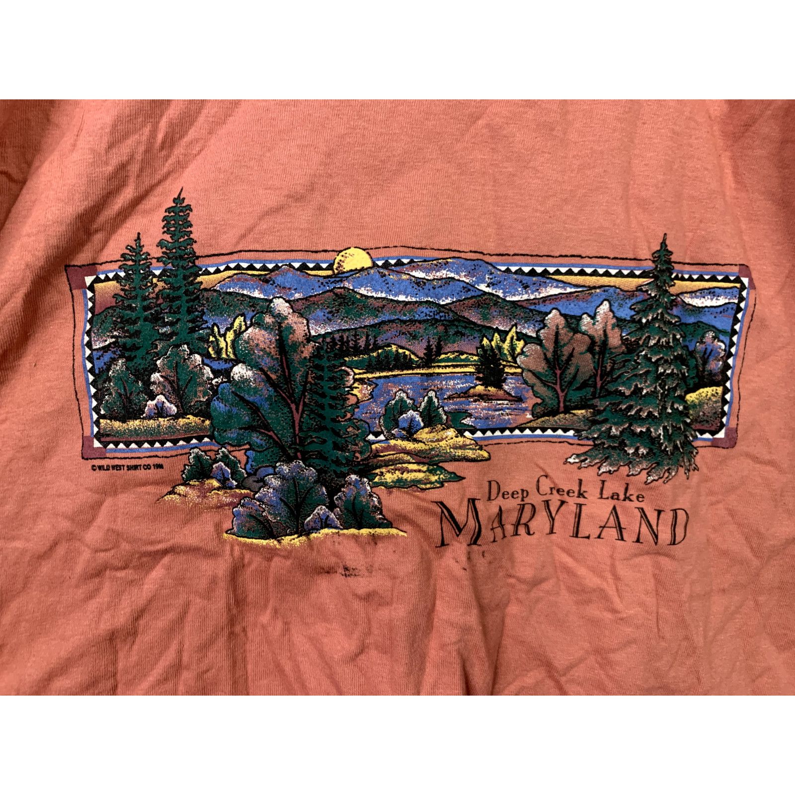 Jerzees Vintage Test Print Tee L USA Gatlinburg Maryland 90s Shirt Size US L / EU 52-54 / 3 - 8 Thumbnail