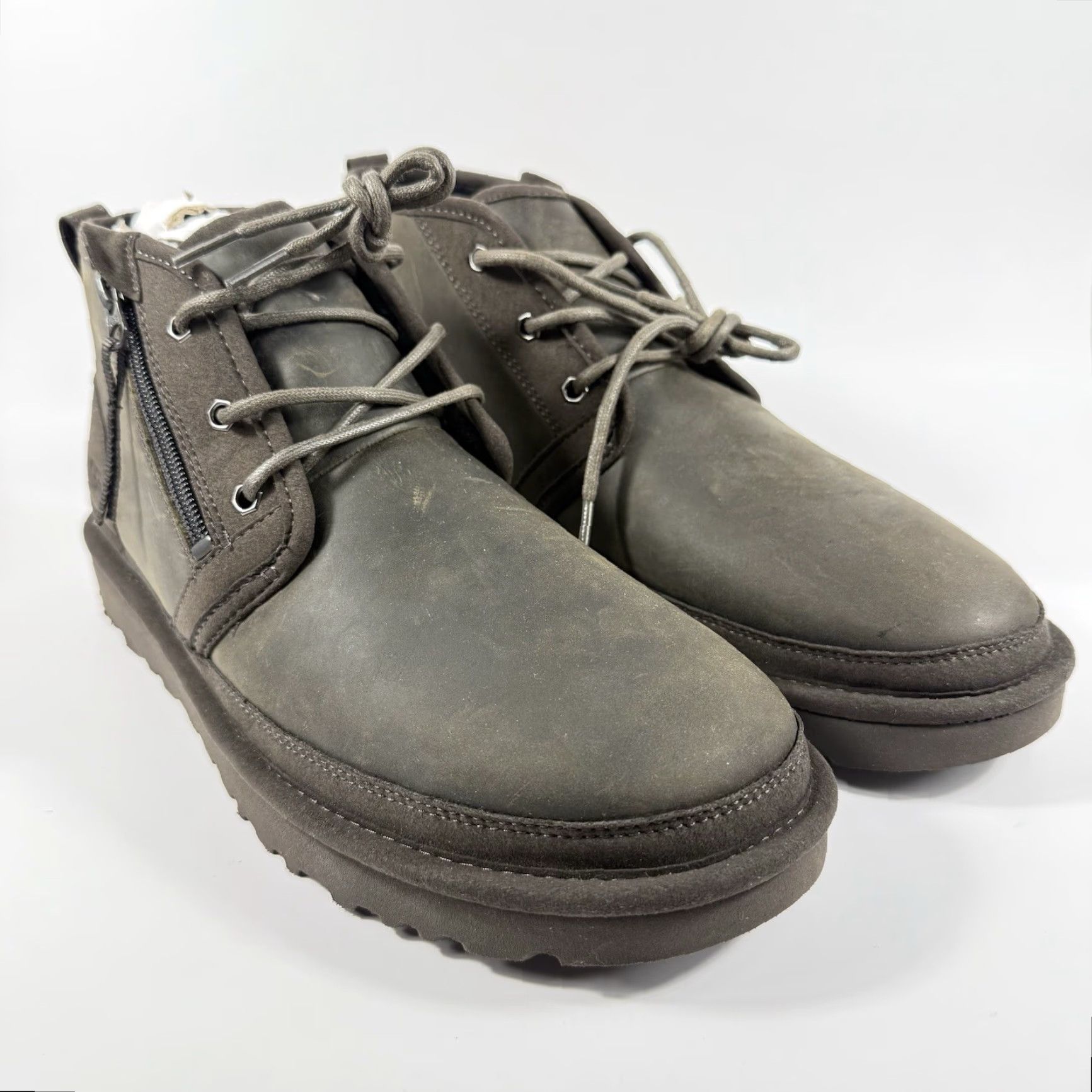 Ugg **UGG Neumel Zip Men's Size 13 New Leather Boots** User: UGG Neumel Zip Men's Size 13 New Leather Boots Brown Chukka Size US 12 / EU 45 - 3 Thumbnail