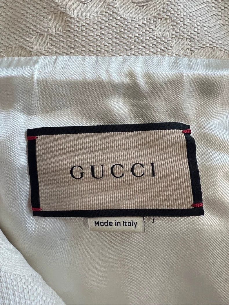 Gucci Gucci Beige Double G Zipper Jacket-2506 Size US L / EU 52-54 / 3 - 7 Thumbnail