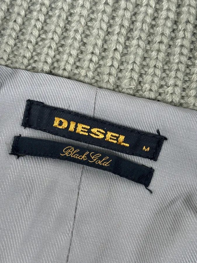 Diesel 2000s Diesel Taupe Bomber Utility Army Jacket Size US M / EU 48-50 / 2 - 10 Thumbnail