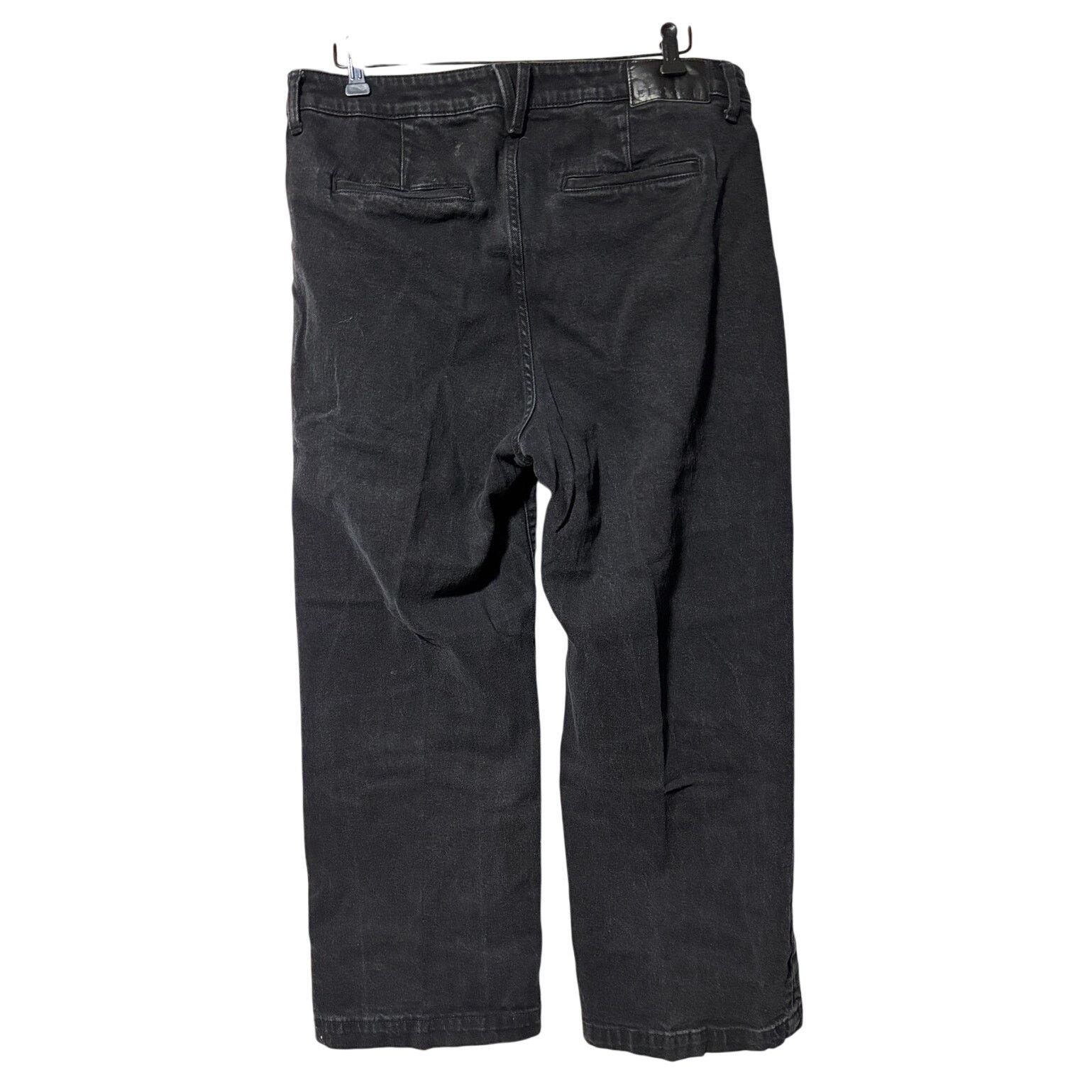 Other Size 14 | ELOQUII Women’s Wide Leg Black Denim Trouser Jeans Size 36" / US 14 / IT 50 - 5 Thumbnail