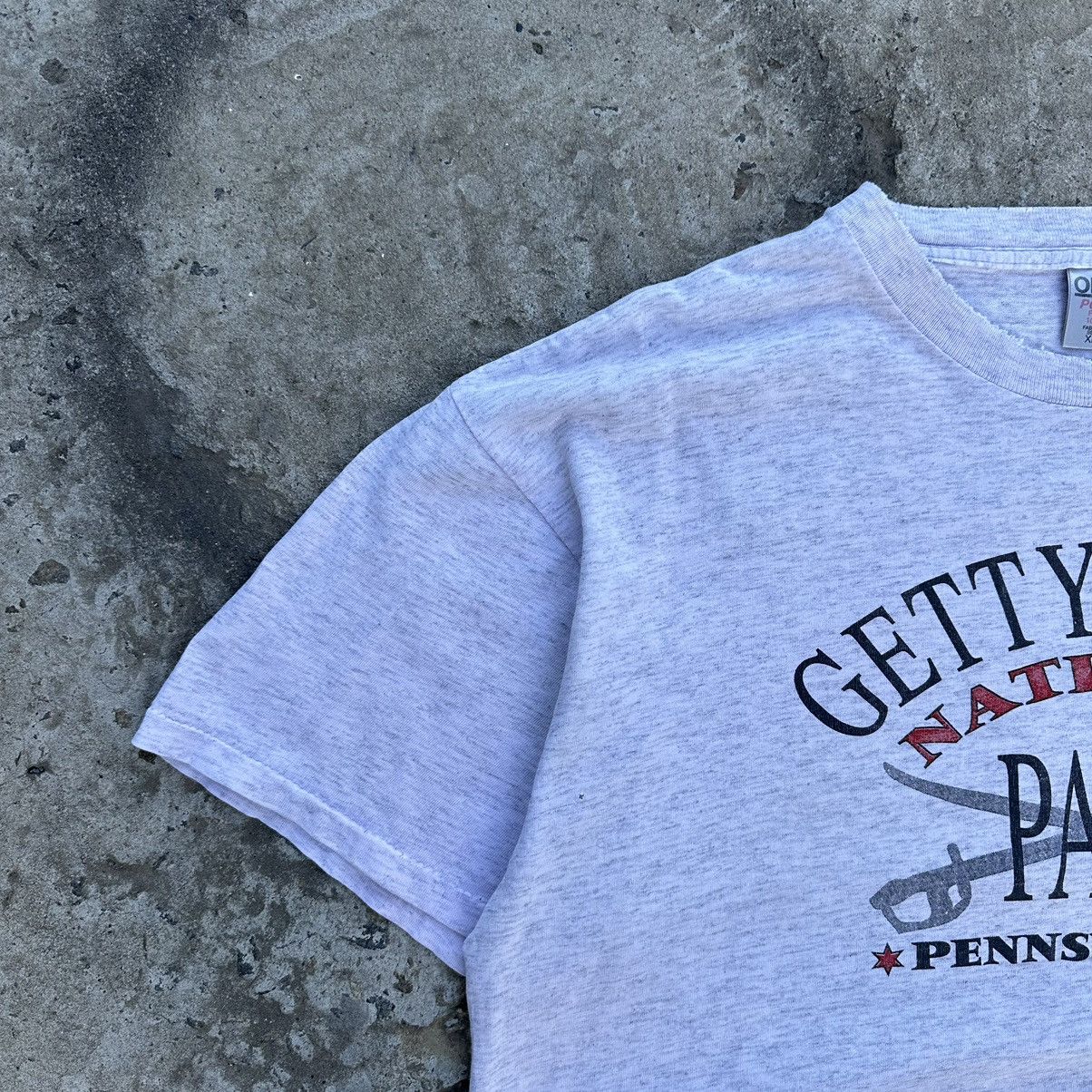 Vintage Vintage T-shirts Gettysburg National Park Logo Pennsylvania Size US XL / EU 56 / 4 - 5 Thumbnail