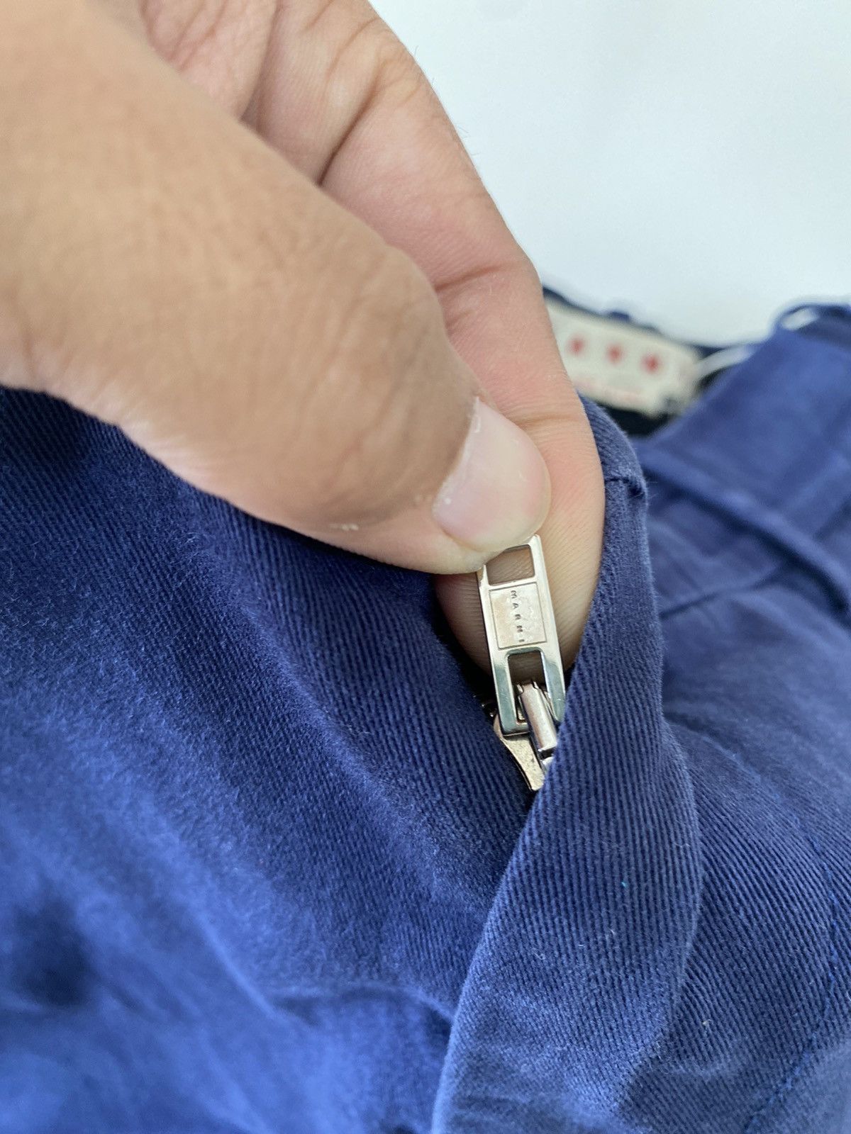 Designer × Marni Marni Logo Embroided Baggy Pants Size 30" / US 8 / IT 44 - 23 Thumbnail