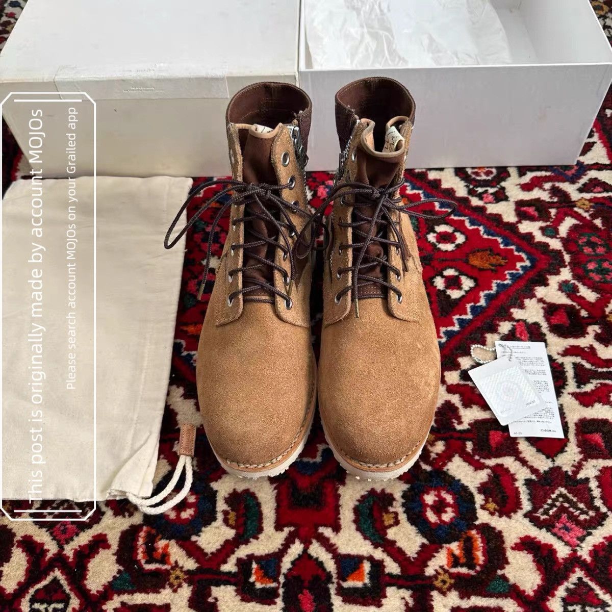 Visvim Sz 10 Visvim 18SS SPOT 7-Hole Light Brown Boots moj.os35 Size US 10 / EU 43 - 2 Thumbnail