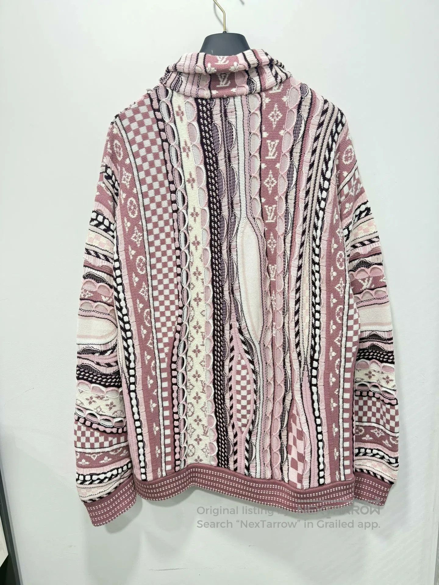 Louis Vuitton Louis Vuitton New 25 Knit Monogram Sweater L. Size US L / EU 52-54 / 3 - 2 Thumbnail