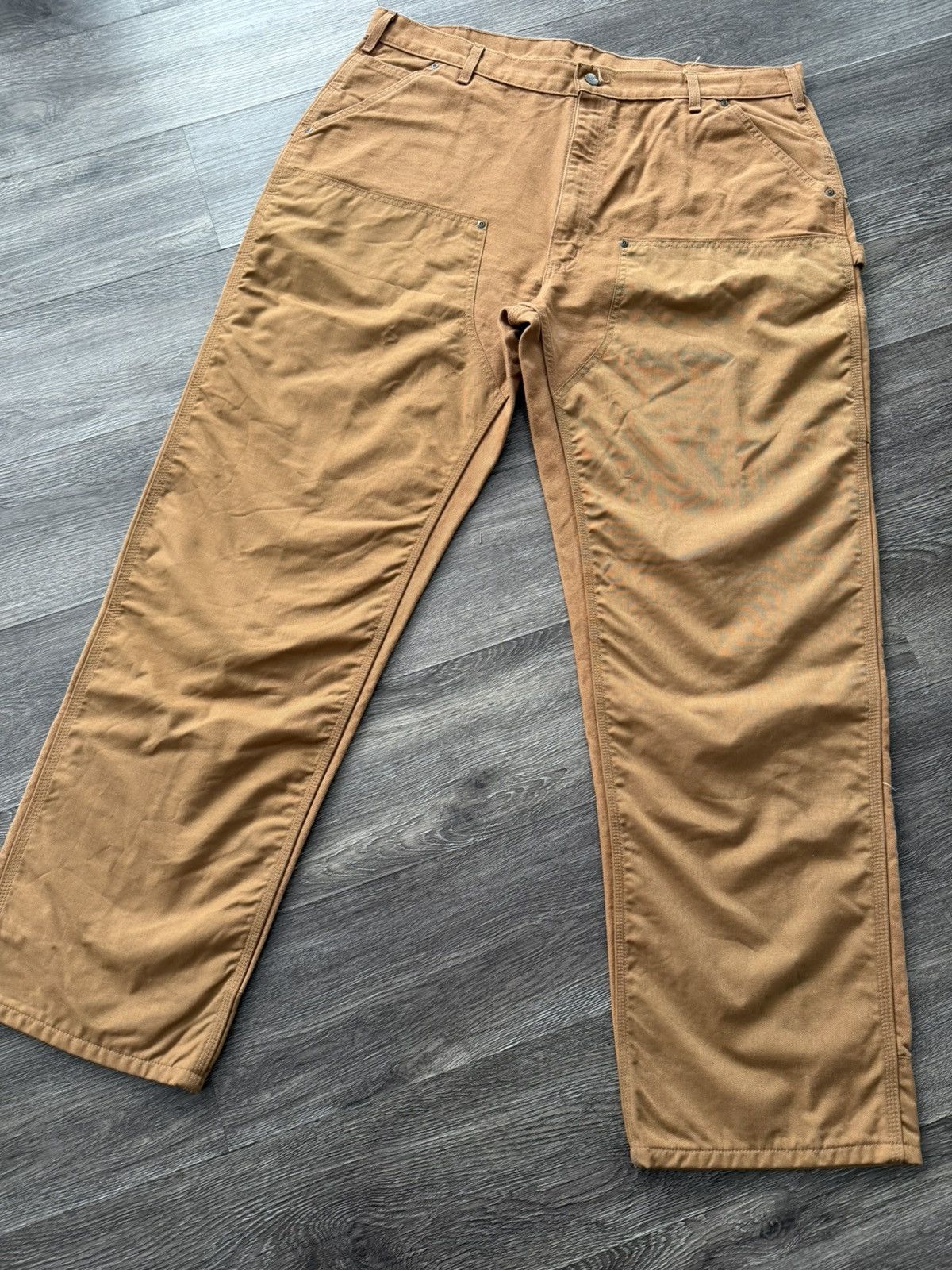 Carhartt Carhartt Double Knee Vintage Duck Canvas Loose fit Pants Size US 42 / EU 58 - 2 Thumbnail